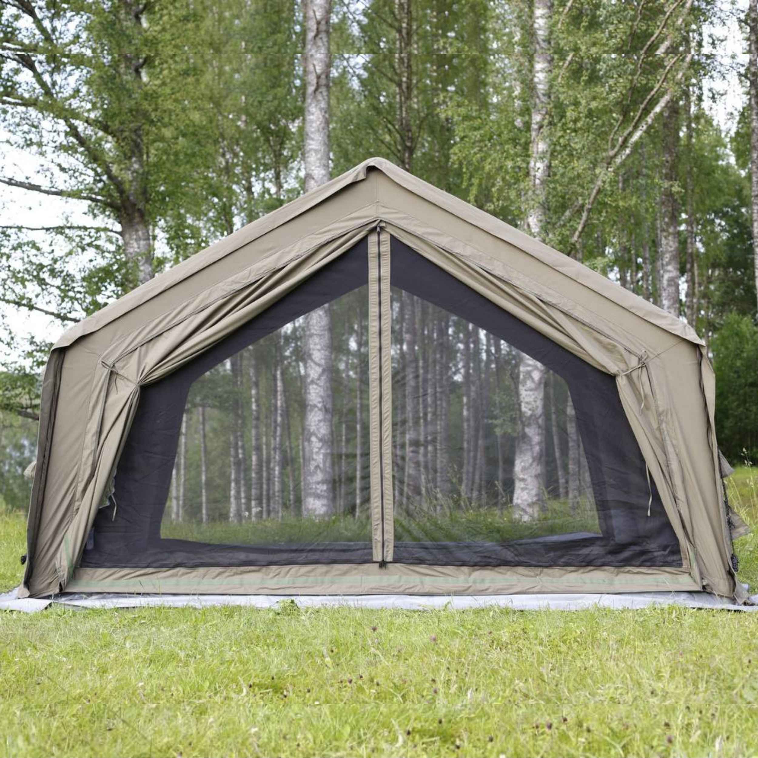 Coody 10 Forest Green - Inflatable Camping Tent for 2-4 Person