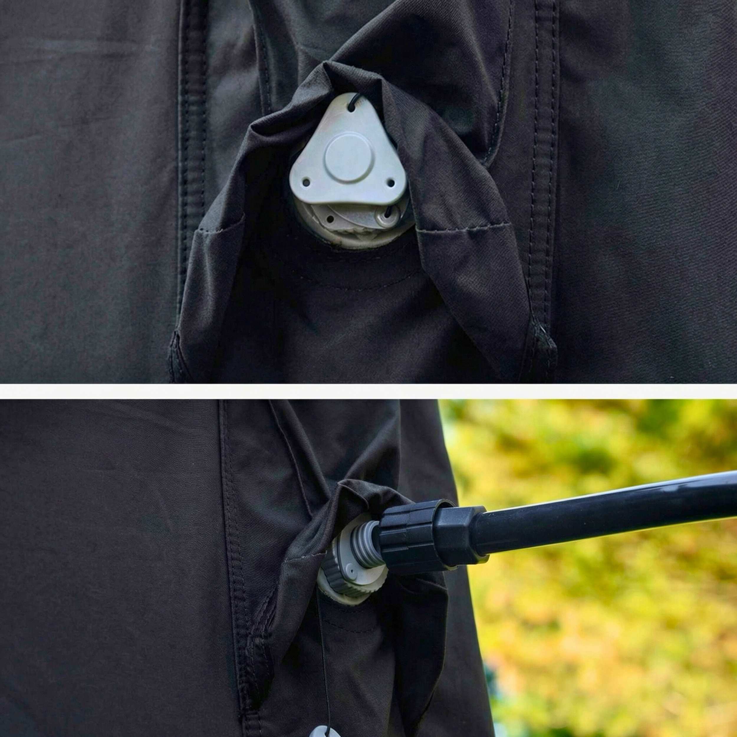 Coody Familia Pro AirTent 17.2 Black Inflatable Tent for Camping (2-10 Person)