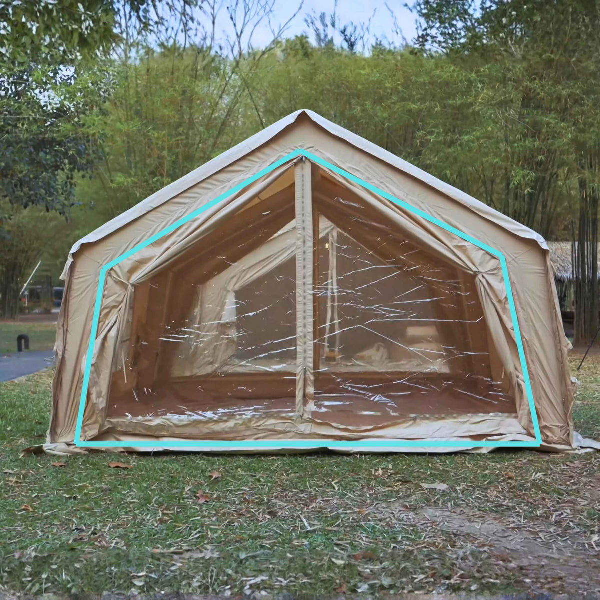 TPU Door Beige for tent Coody 17.2, 13.6, 10.0, Hub