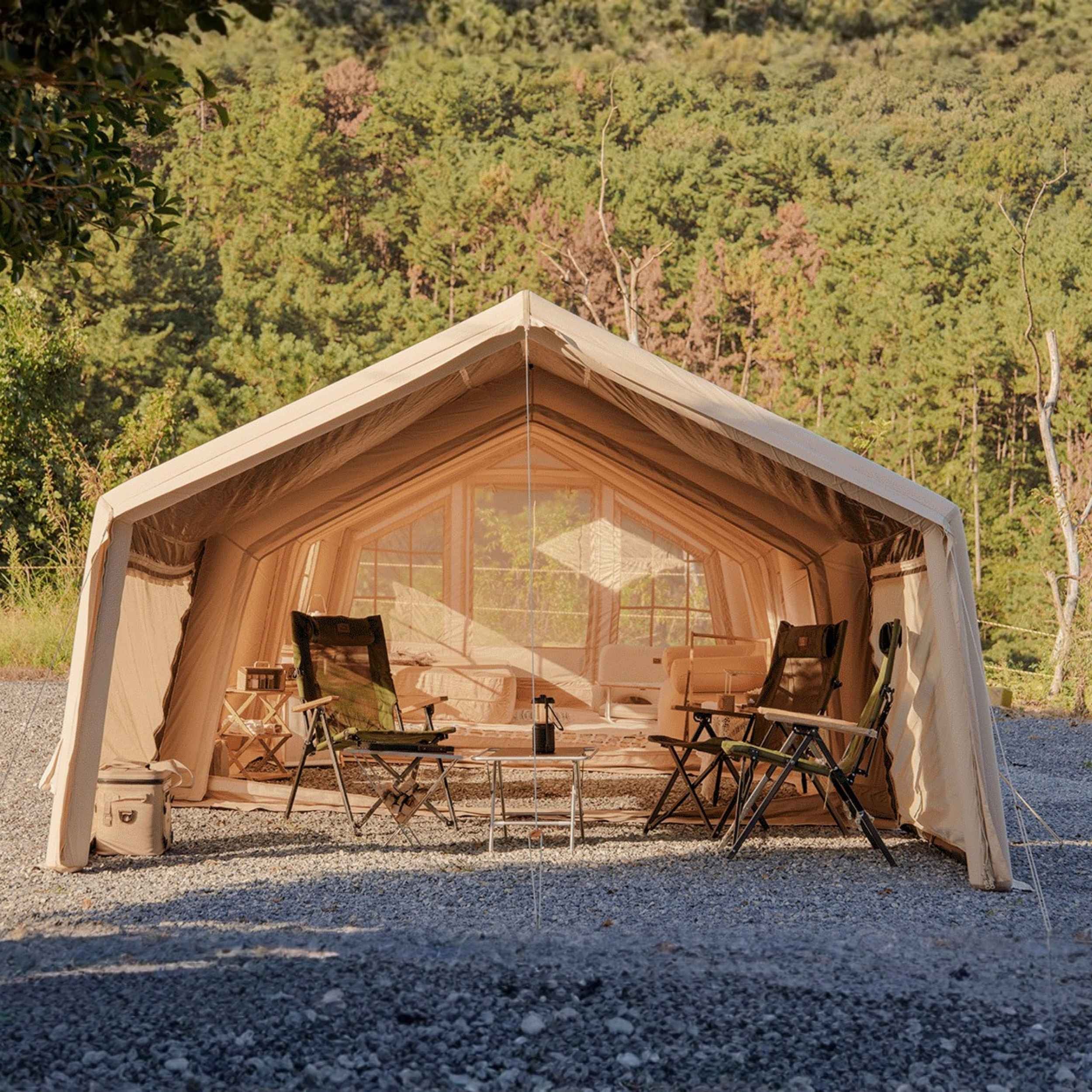 Coody AirTarp Beige - Inflatable Canopy for Tent 8.0