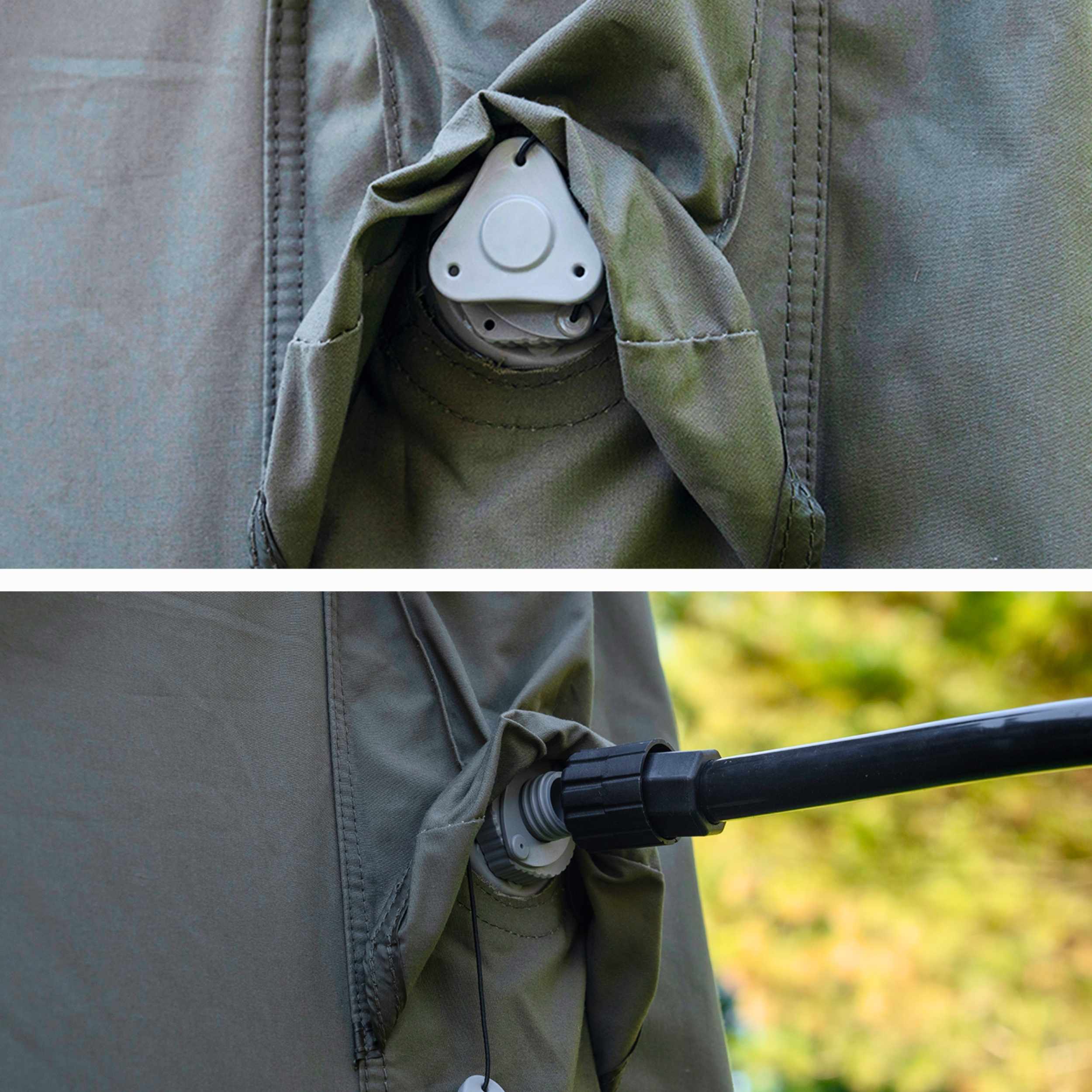 Coody Familia Pro AirTent 17.2 Forest Green Inflatable Tent for Camping (2-10 Person)