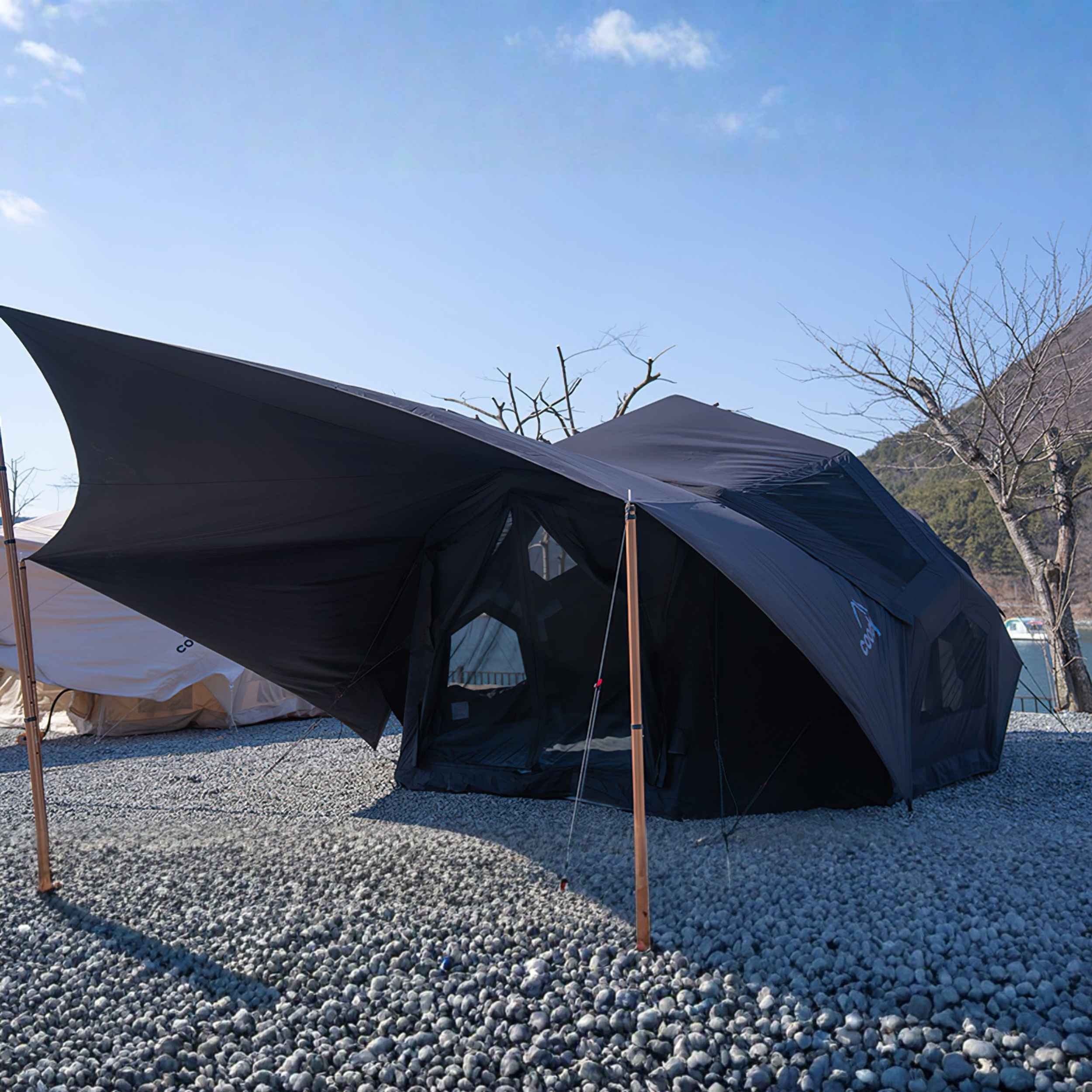 Coody Bestona Black Inflatable Tent for 2-4 person