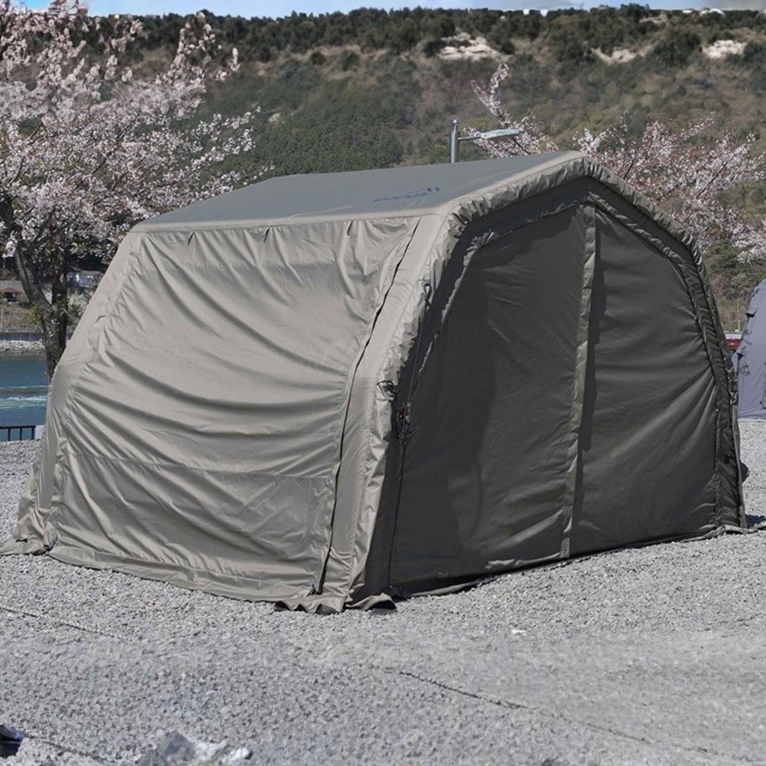 Tente gonflable Coody 8.0 noire – Tente de camping gonflable (1 à 4 personnes)