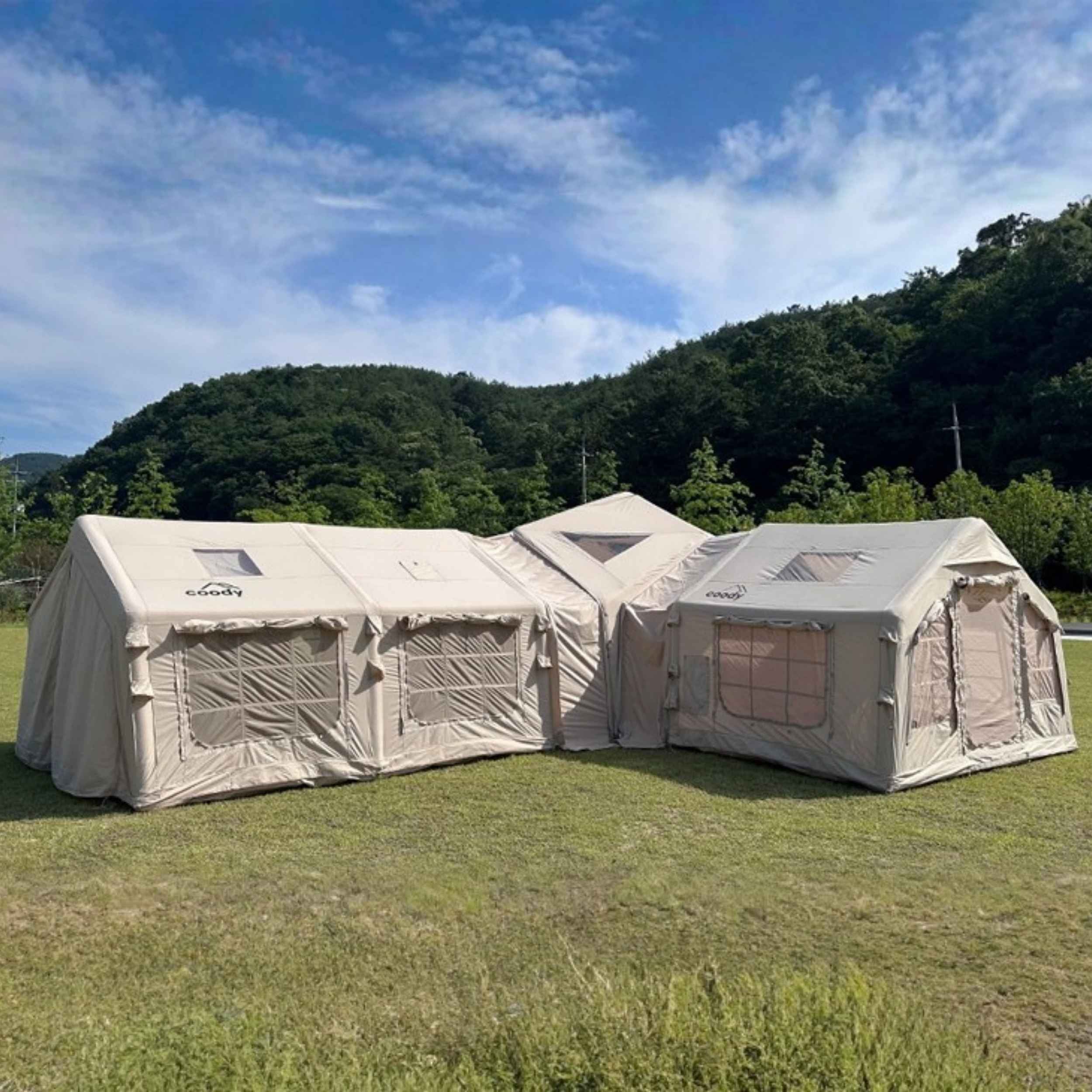 Connecteur universel tente à tente Coody (beige)