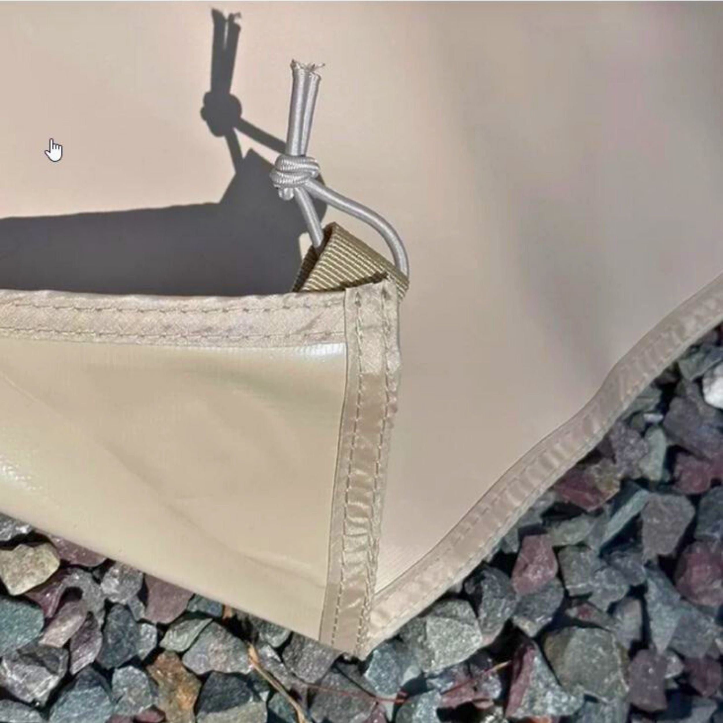 Coody Hub Ground Sheet PVC Beige