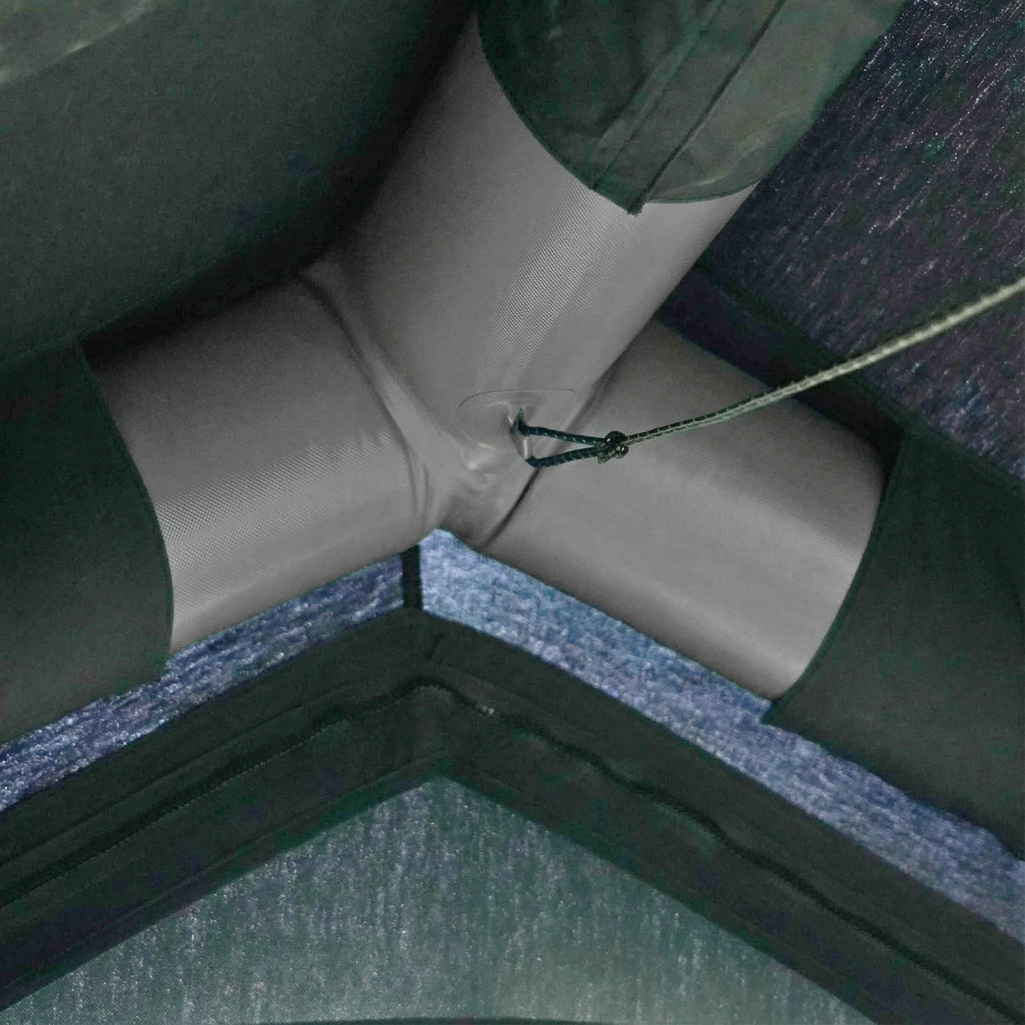 Coody Familia AirTent 17.2 Gray Inflatable Tent House for Camping (2-10 Person)