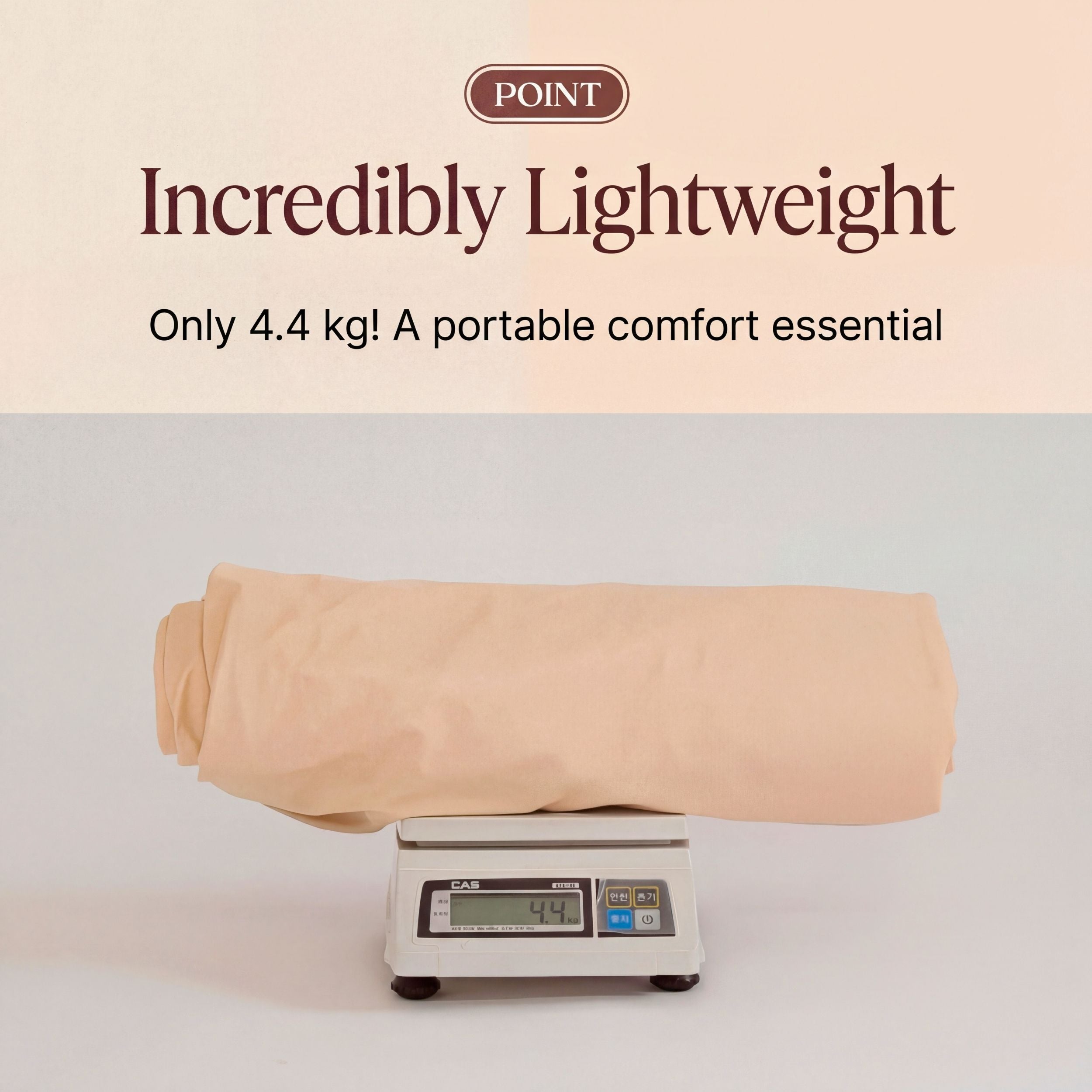 Coody Coreo Air Mattress Single (105 × 200 × 35 cm) – Structured Air Block Inflatable Bed, Compact Pack Design