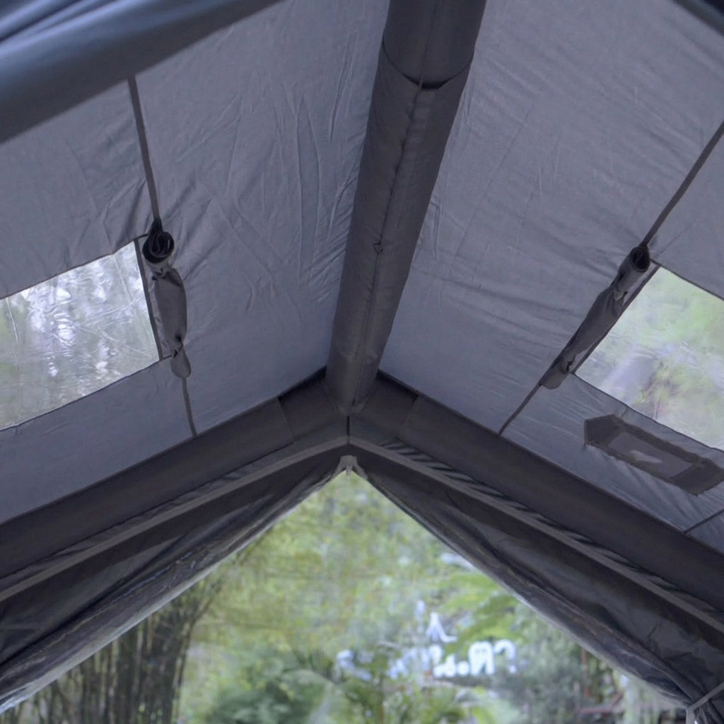 Coody 10 Gray Inflatable Tent House for Camping (2-4 Person)