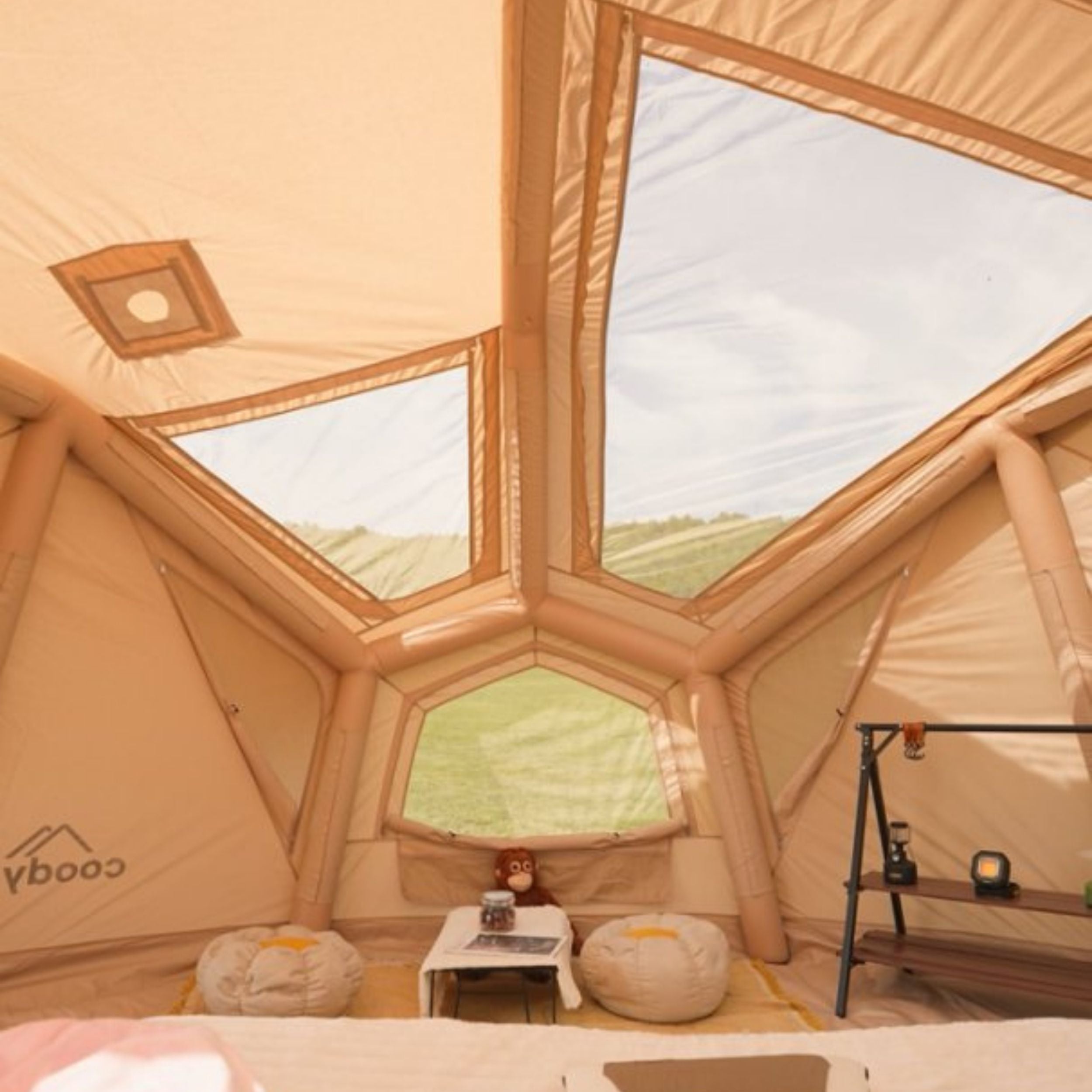 Coody Bestona Beige Inflatable Tent for 2-4 person