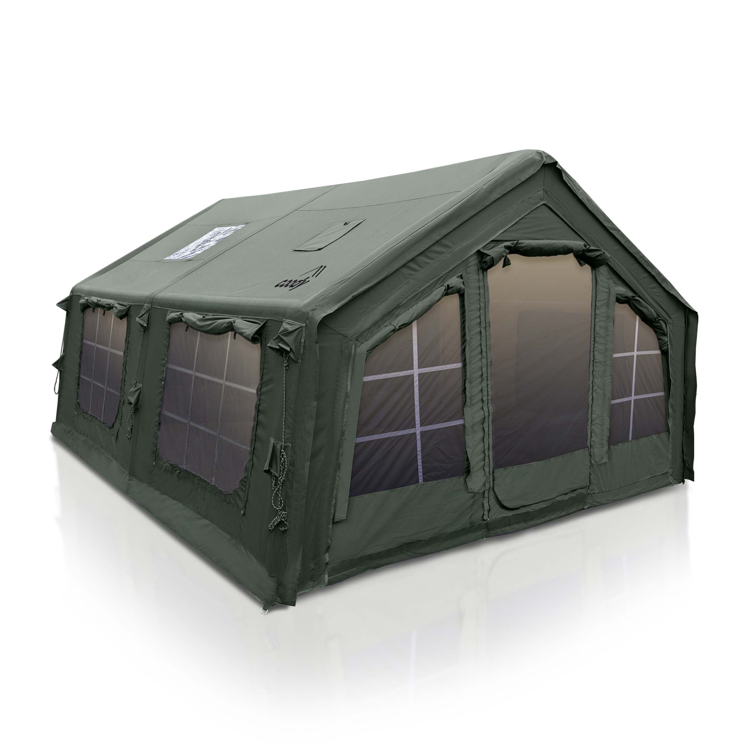 Coody 13.6 Forest Green - Inflatable Camping Tent for 2-8 Person