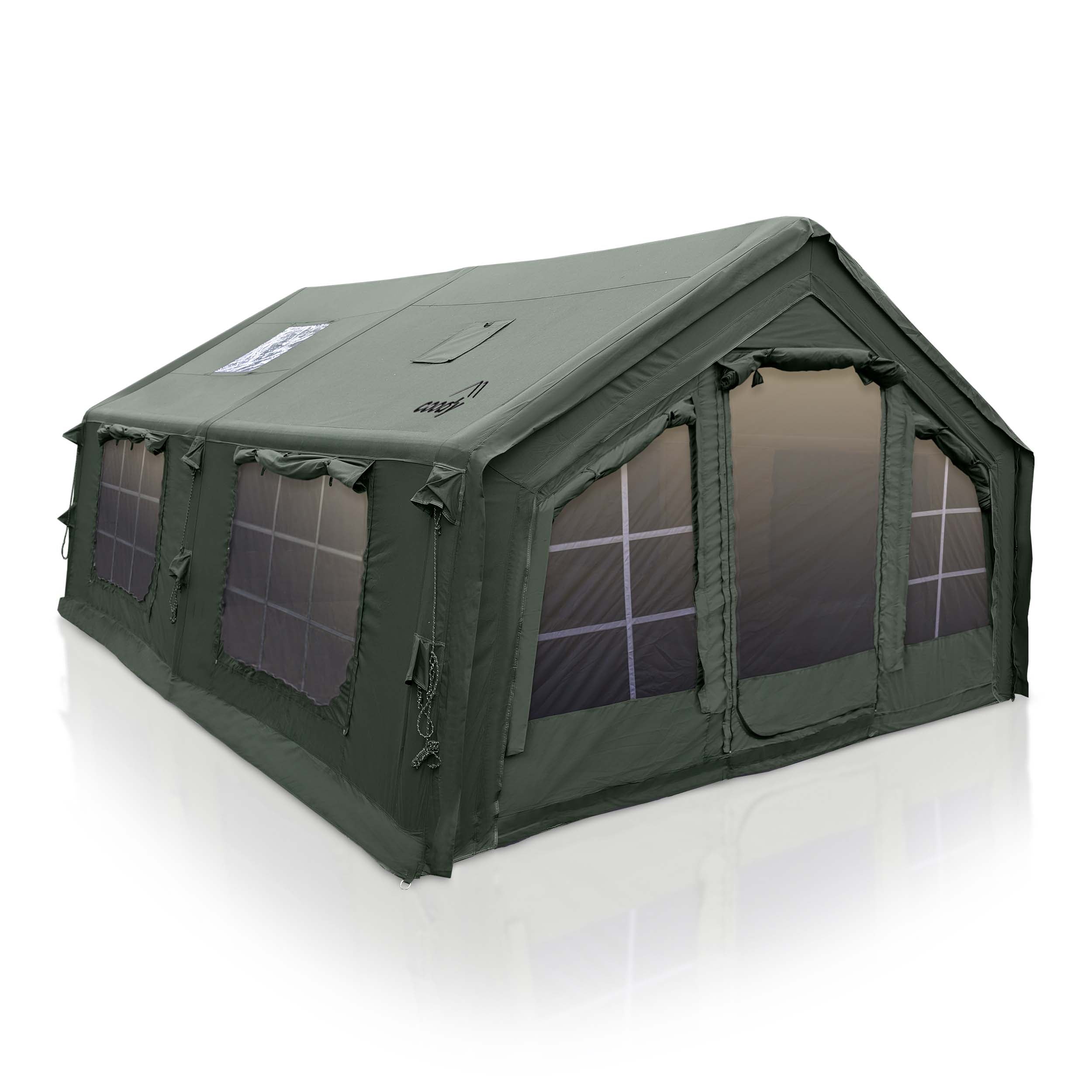 Coody 17.2 Forest Green - Inflatable Camping Tent for 2-10 Person