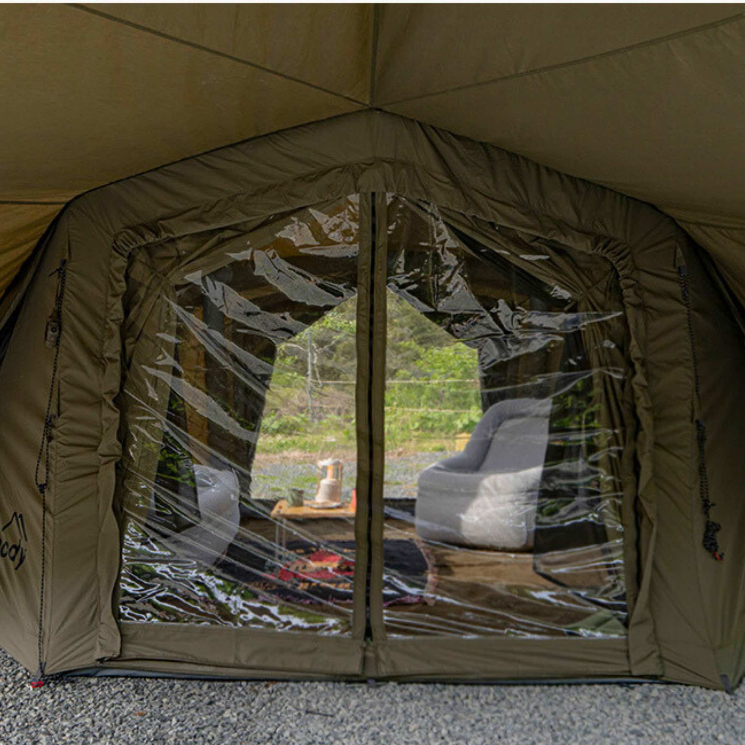 Coody Bestona Forest Green Inflatable Tent for Camping (2-4 person)