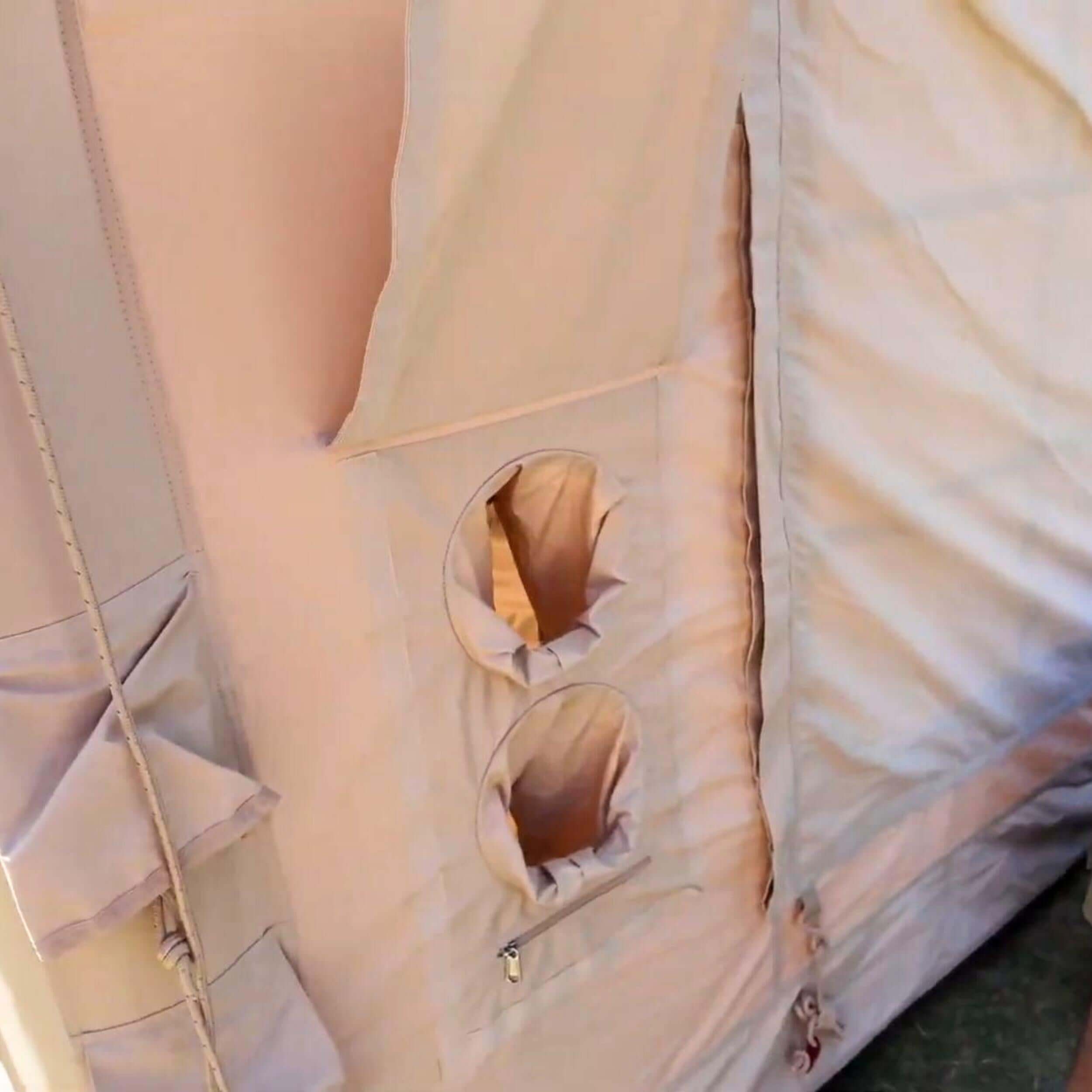 Coody 8.0 Air Tent Beige - Inflatable Tent House for Camping (1-4 Person)