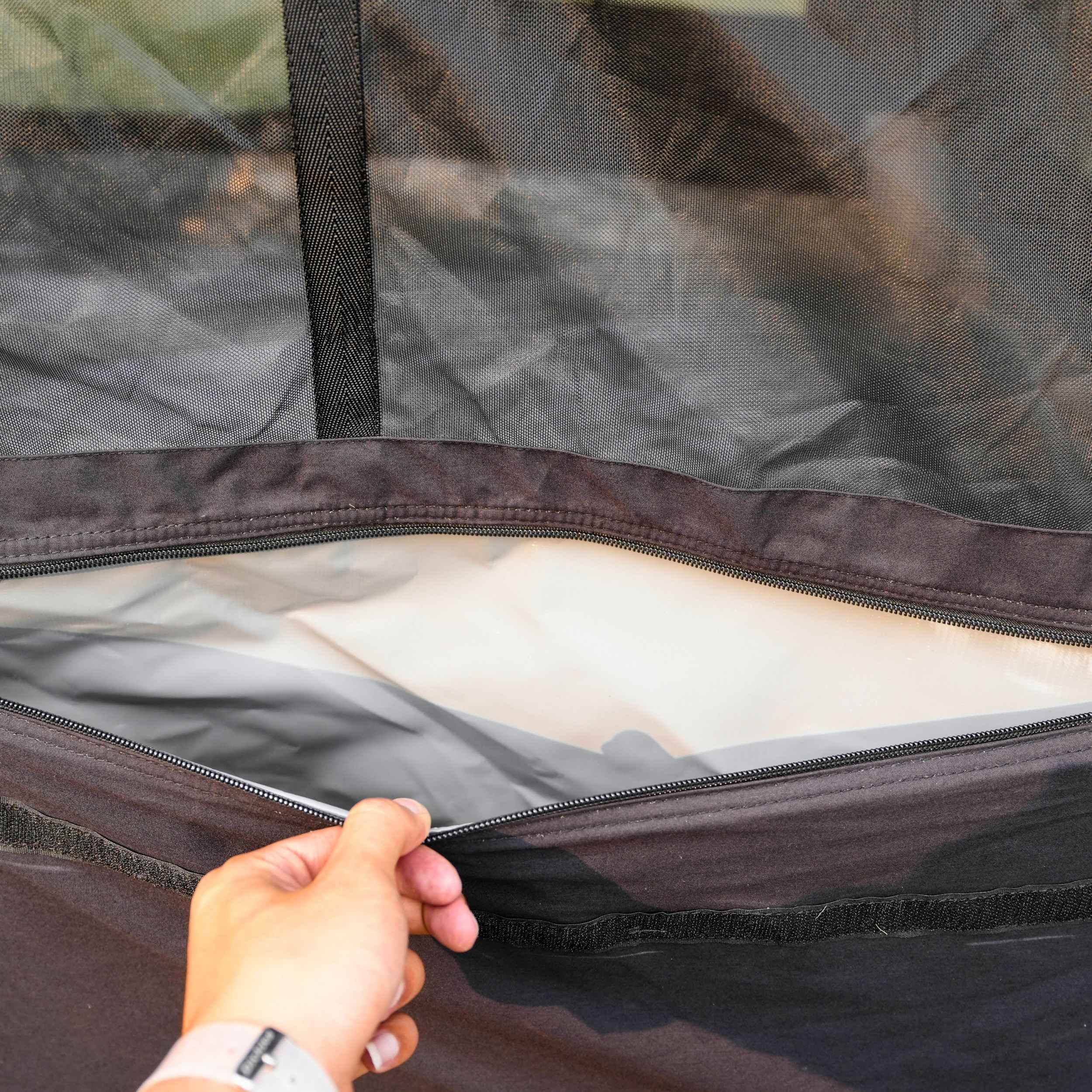 Coody 8.0 Air Tent Black - Inflatable Tent House for Camping (1-4 Person)