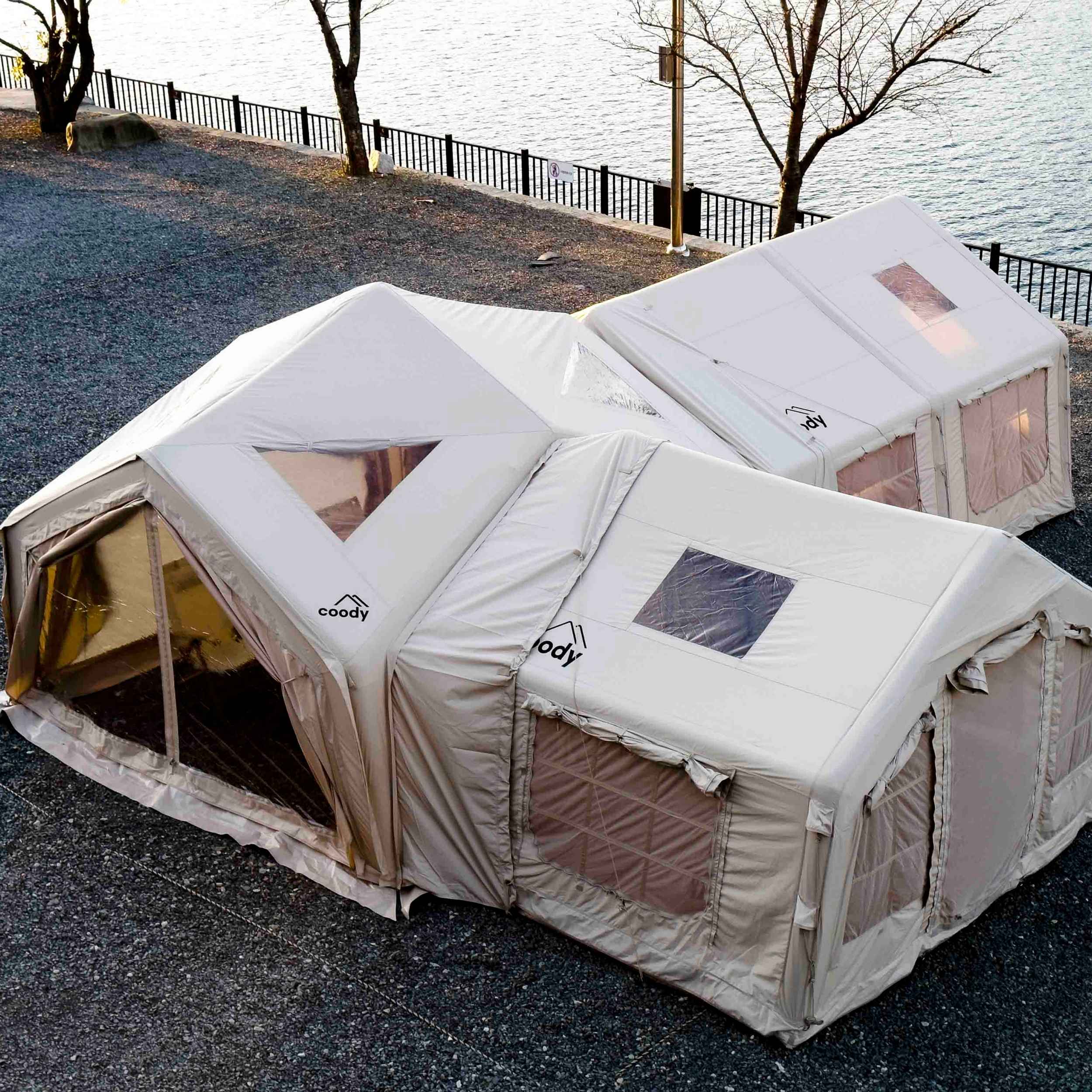 Connecteur de tente Coody (beige) – pour 17.2, 13.6, Hub, 10.0