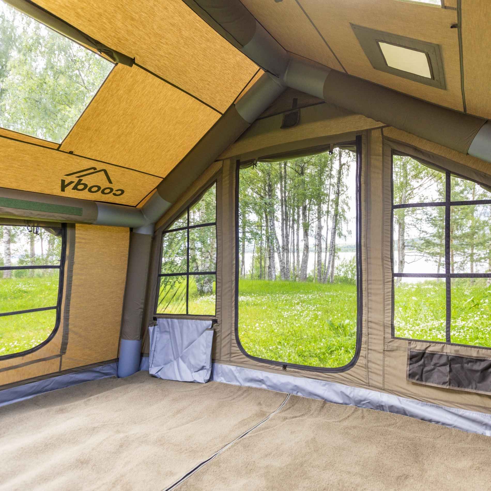 Alfombra Coody: diseñada para la tienda Coody 8.0 (verde bosque)