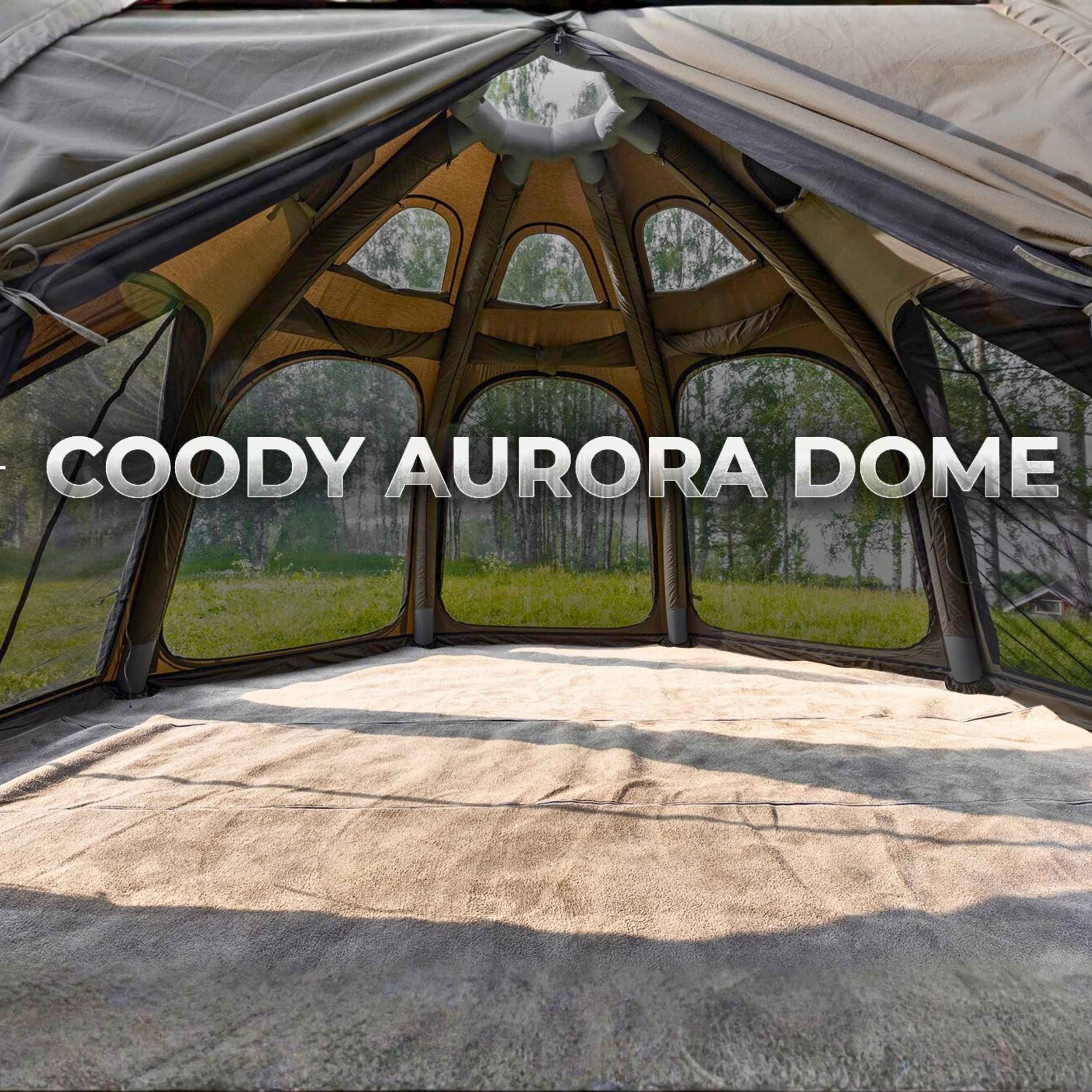 Coody Carpet – Tailored for Coody Aurora Dome Tent (Forest Green)