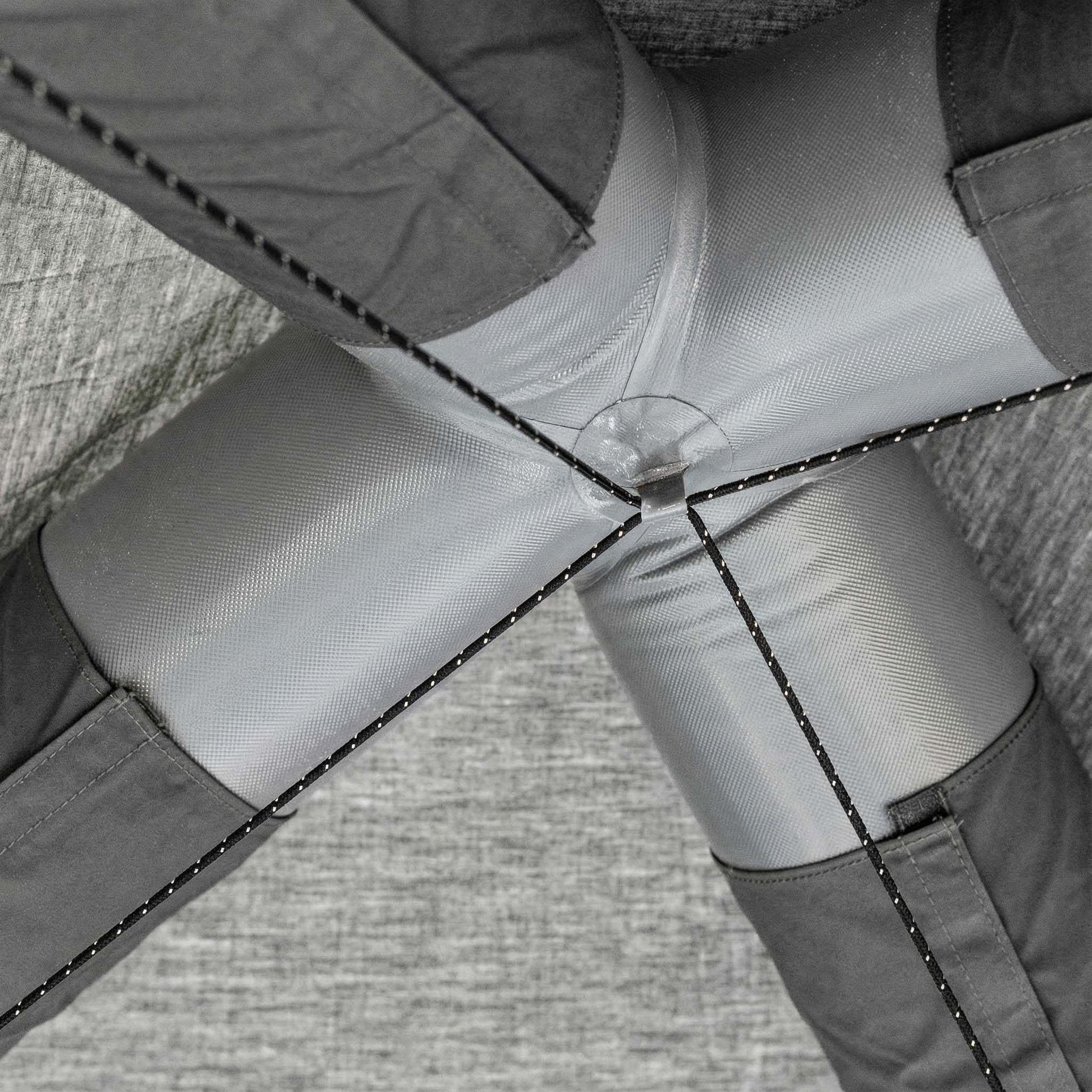 Coody Air Tent Hub Shelter Gray Inflatable Tents for Camping (2-6 Person)