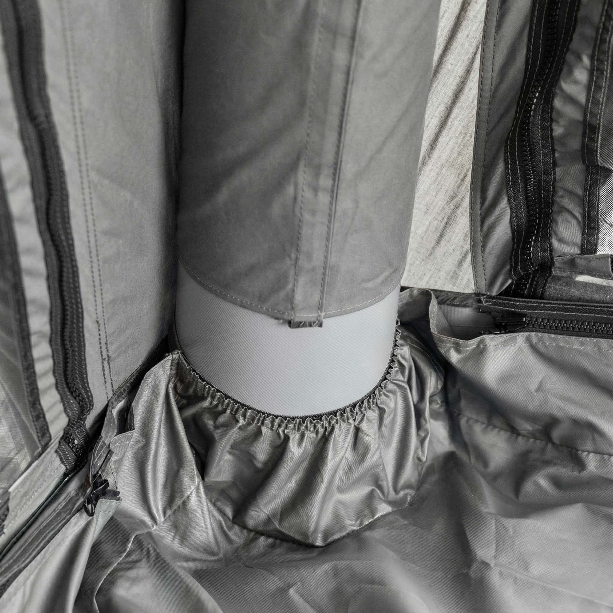 Coody Air Tent Hub Shelter Gray Inflatable Tents for Camping (2-6 Person)