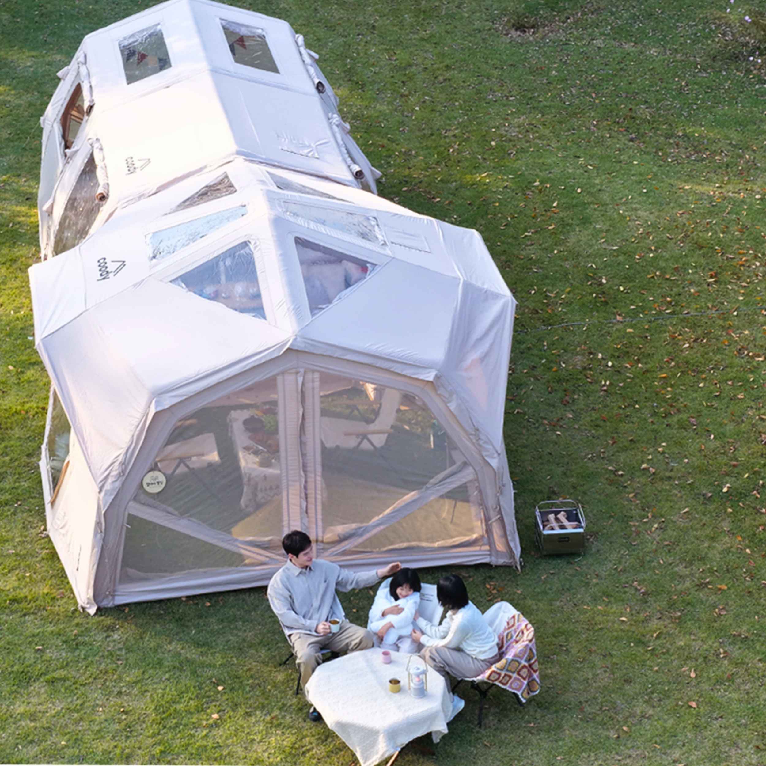 Coody Tent Connector 3.6 PRO+3.6 PRO (Beige) – for 17.2 PRO, Hub PRO