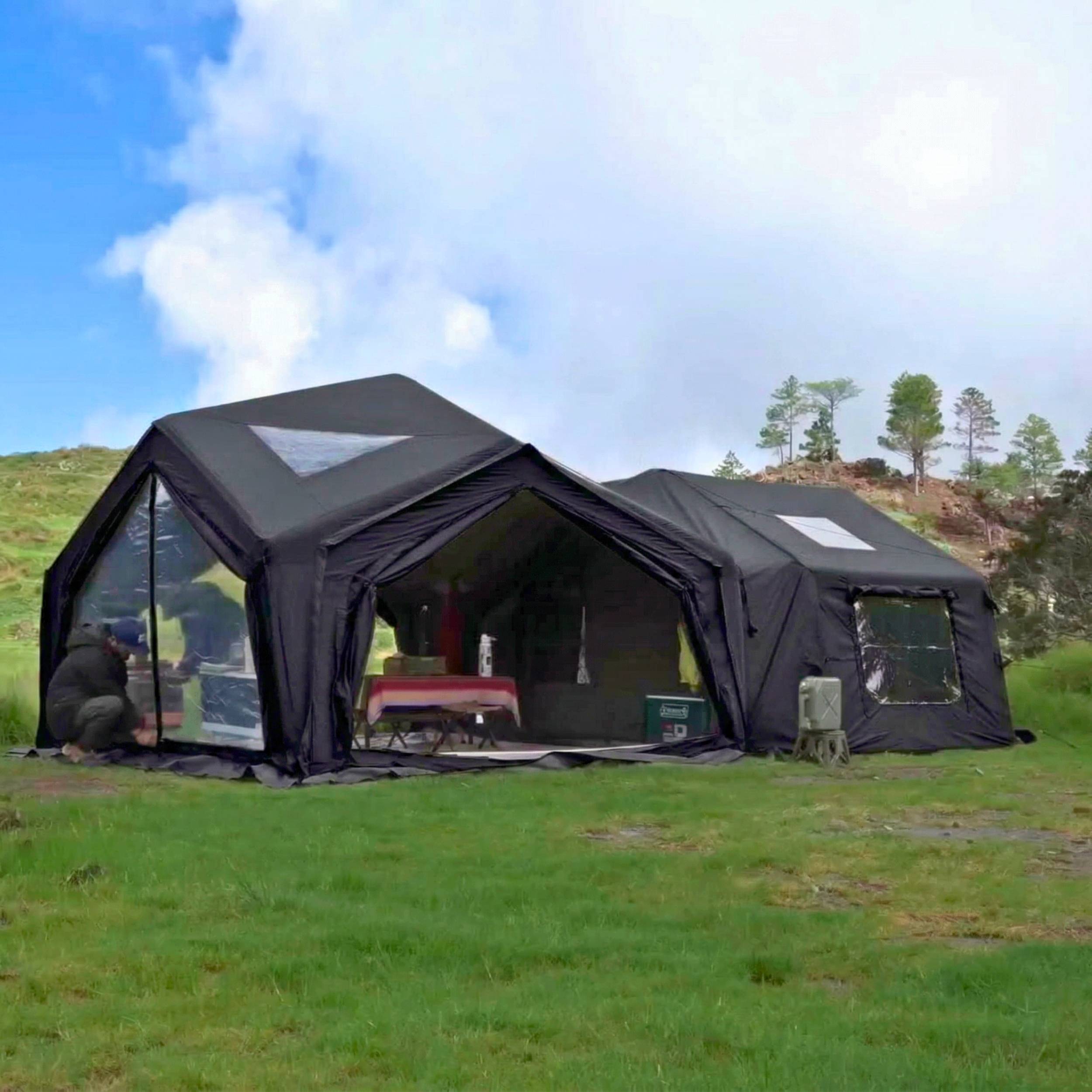Coody Tent Connector 3.6+3.6 (Black) – for 17.2, 13.6, Hub, 10.0