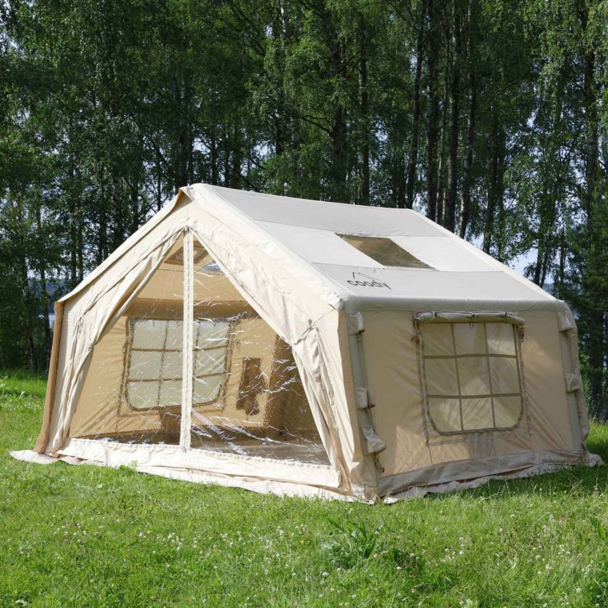 Coody 10.0 Air Tent Beige (2-4 Person) + Carpet + Ground Sheet