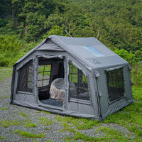Coody 8.0 Air Tent Gray - Inflatable Tent House for Camping (1-4 Person)