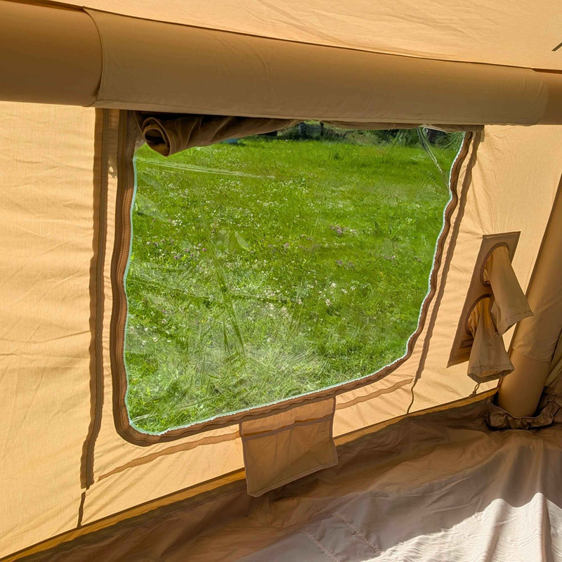 Coody 10.0 Beige Inflatable Tent House for Camping (2-4 Person)