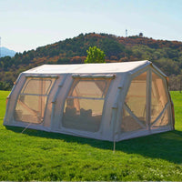 Coody Familia Pro AirTent 17.2 Beige Inflatable Tent for Camping (2-10 Person)