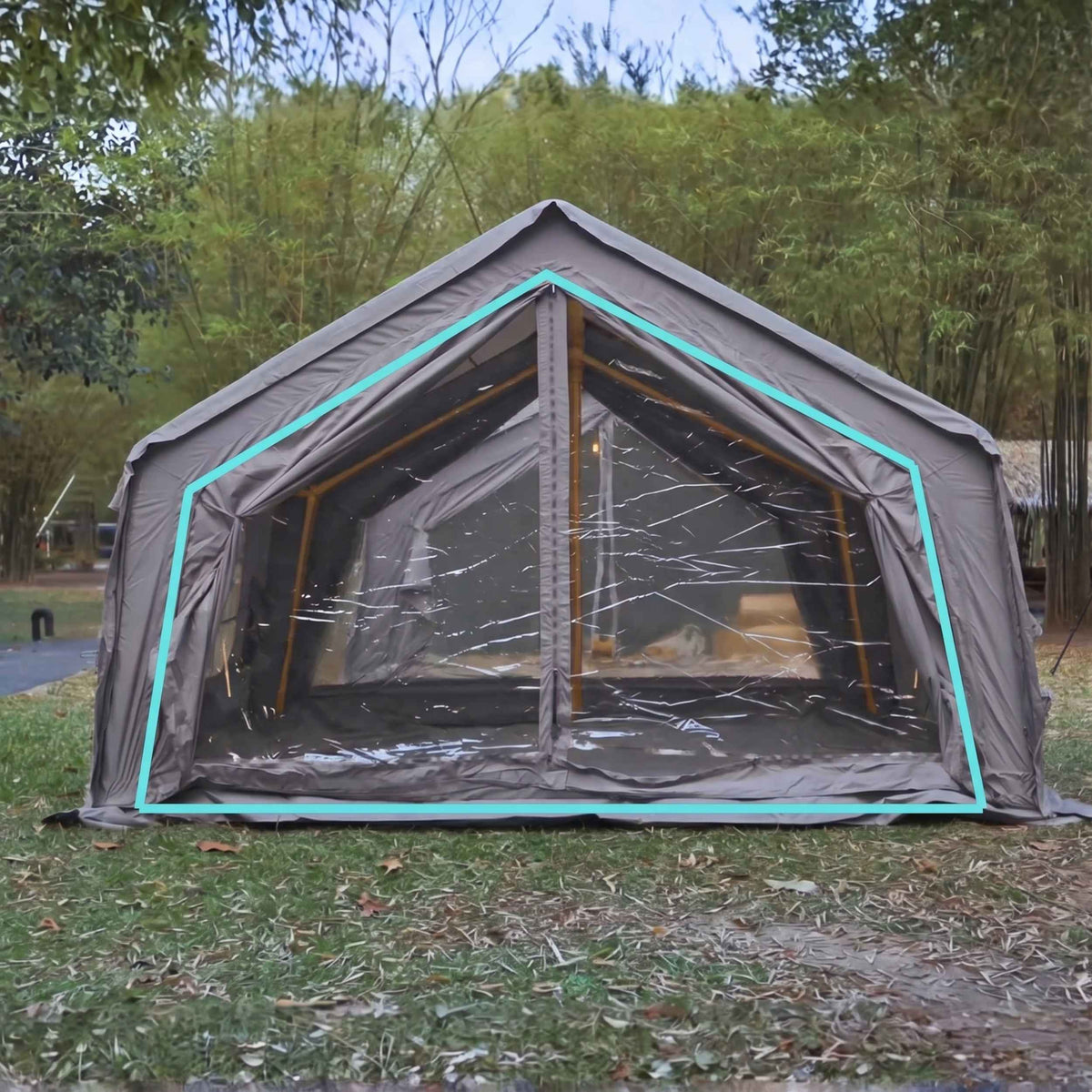 TPU Door Gray for tent Coody 17.2, 13.6, 10.0, Hub