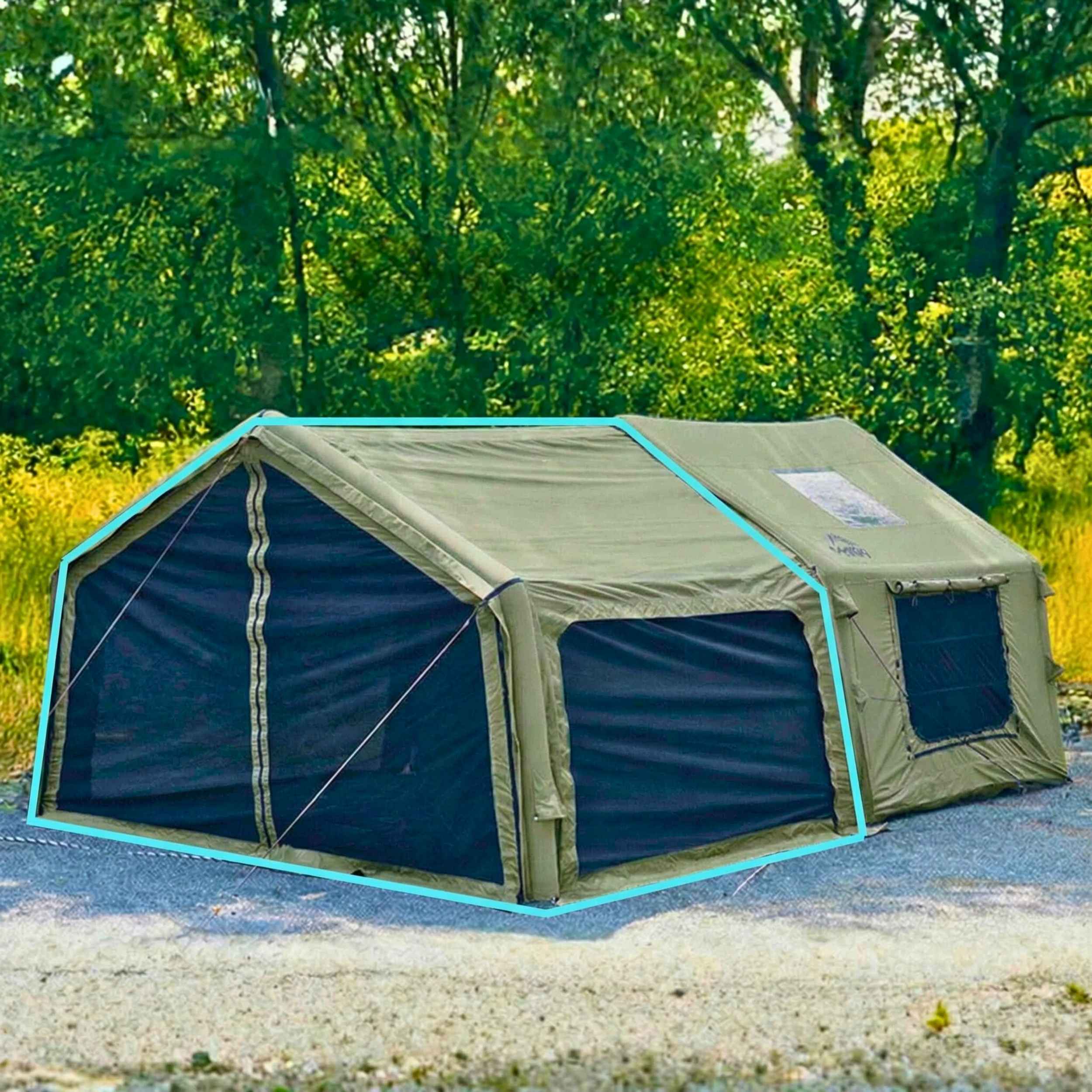 Coody AirTarp Forest Green - Inflatable Canopy for Tent 8.0