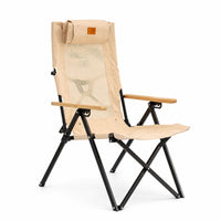 Coody Relax 4-Position Camping Chair – Beige
