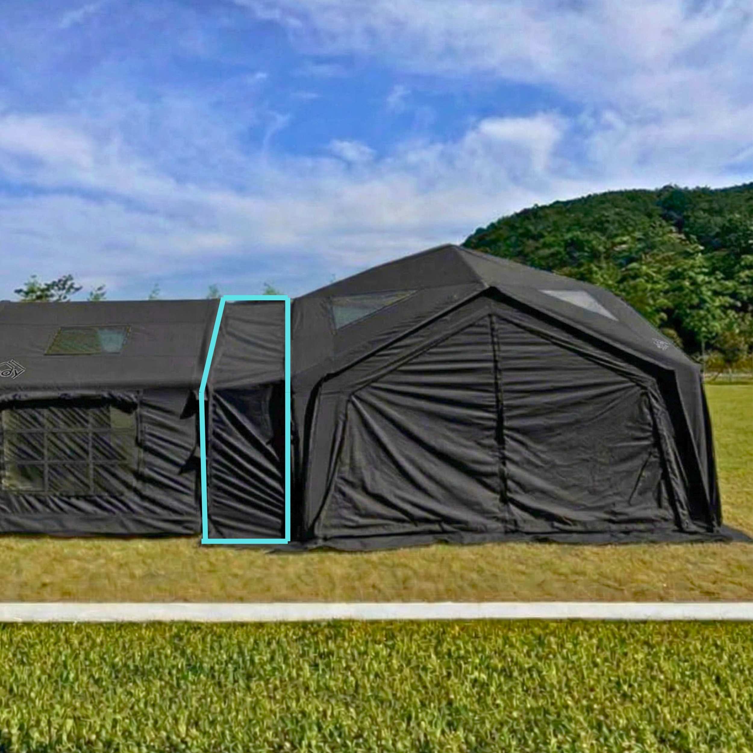 Coody Tent Connector 3.6+3.6 (Black) – for 17.2, 13.6, Hub, 10.0