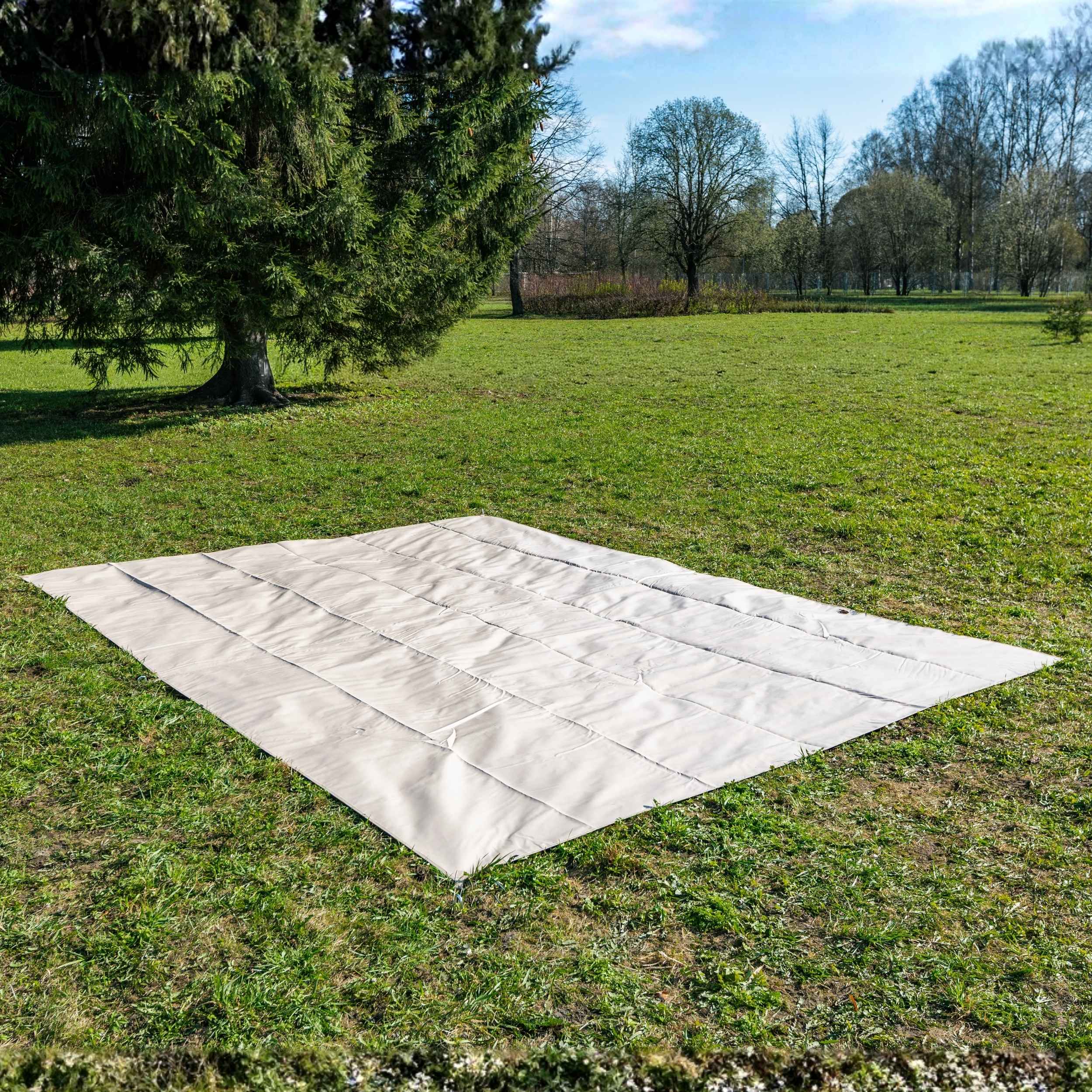 Coody Familia AirTent 17.2 PRO Black (2-10 Person)+Electric Pump+TPU Door Black+Ground Sheet