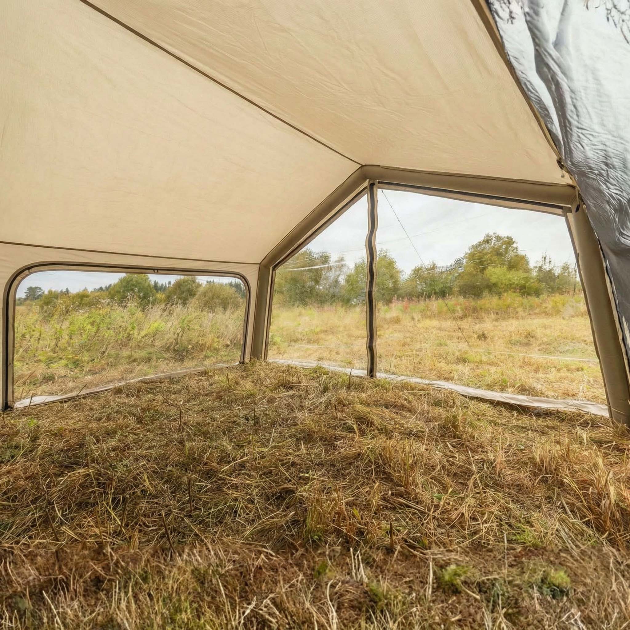 Coody AirTarp Beige - Inflatable Canopy for Tent 8.0