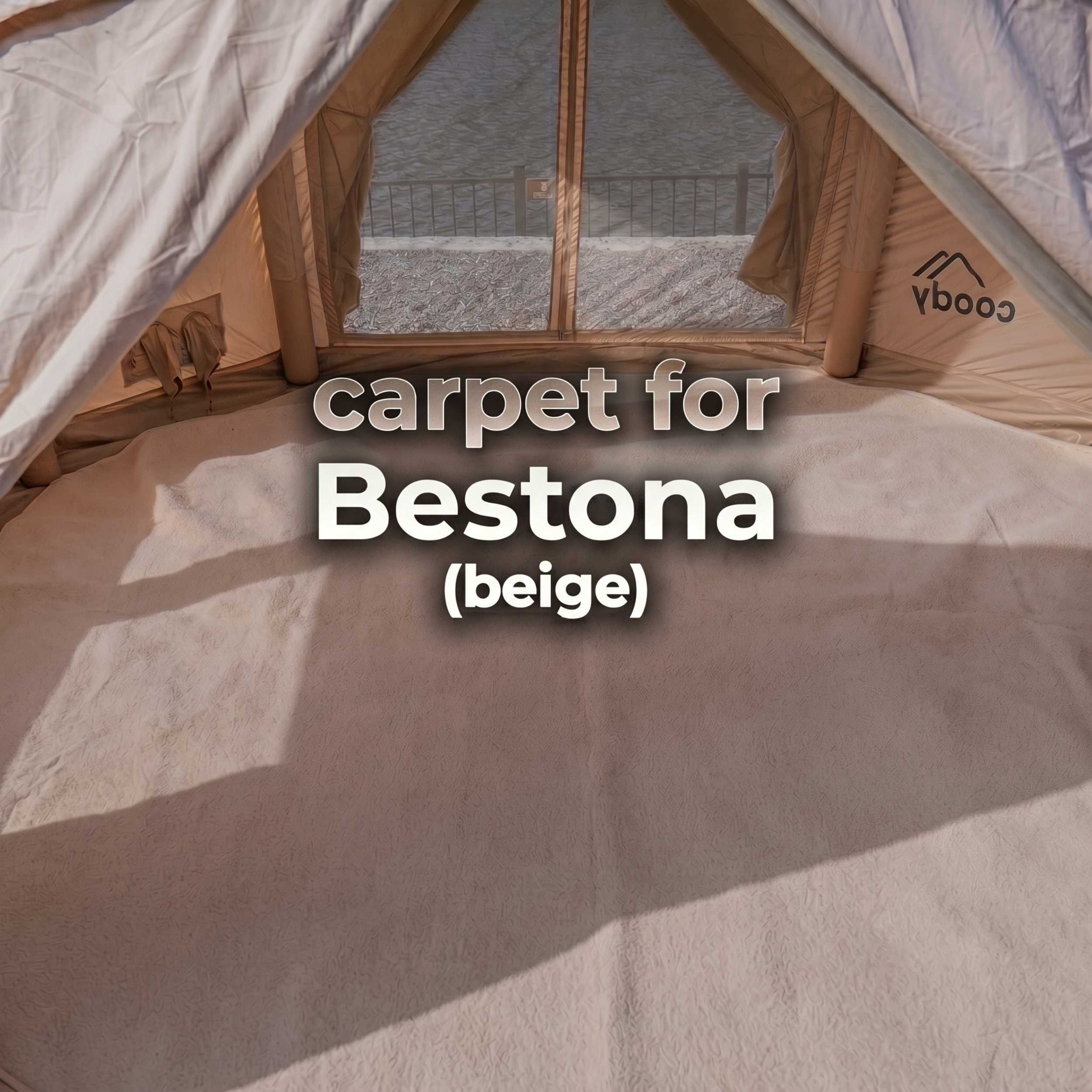 Alfombra Coody: diseñada para la tienda Coody 8.0 (verde bosque)