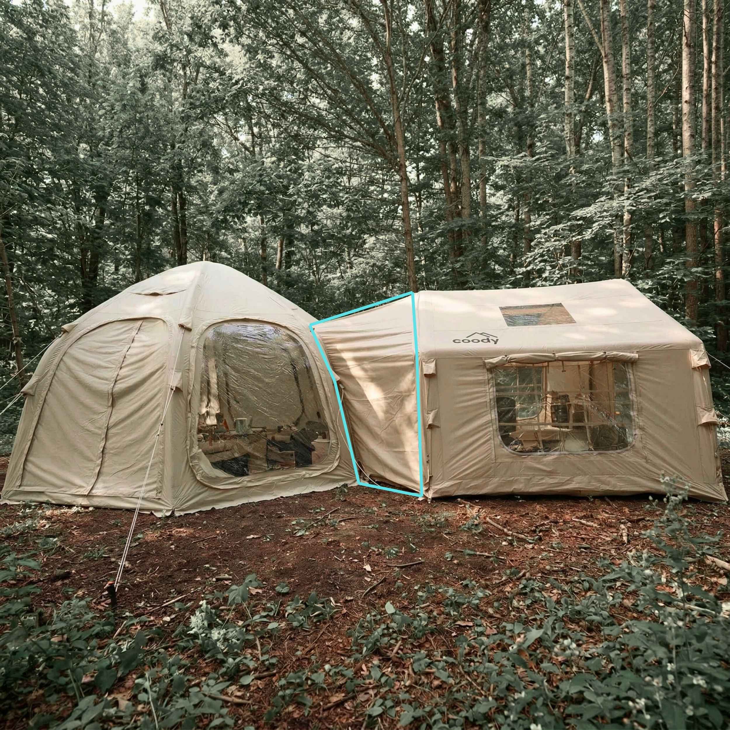 Coody Tent Connector Aurora Dome-to-8.0 Tent (Beige)