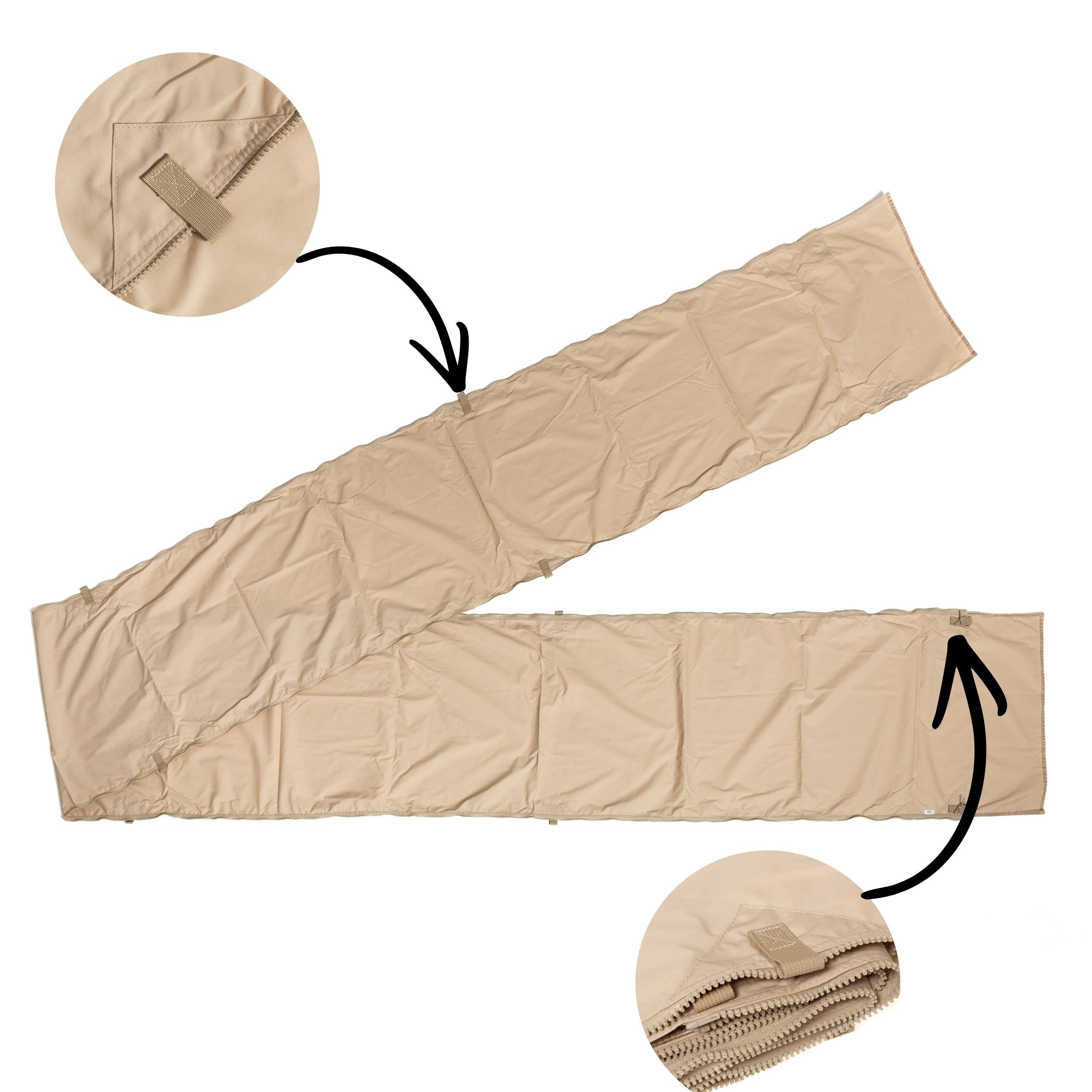 Connecteur de tente Coody (beige) – pour 17.2, 13.6, Hub, 10.0