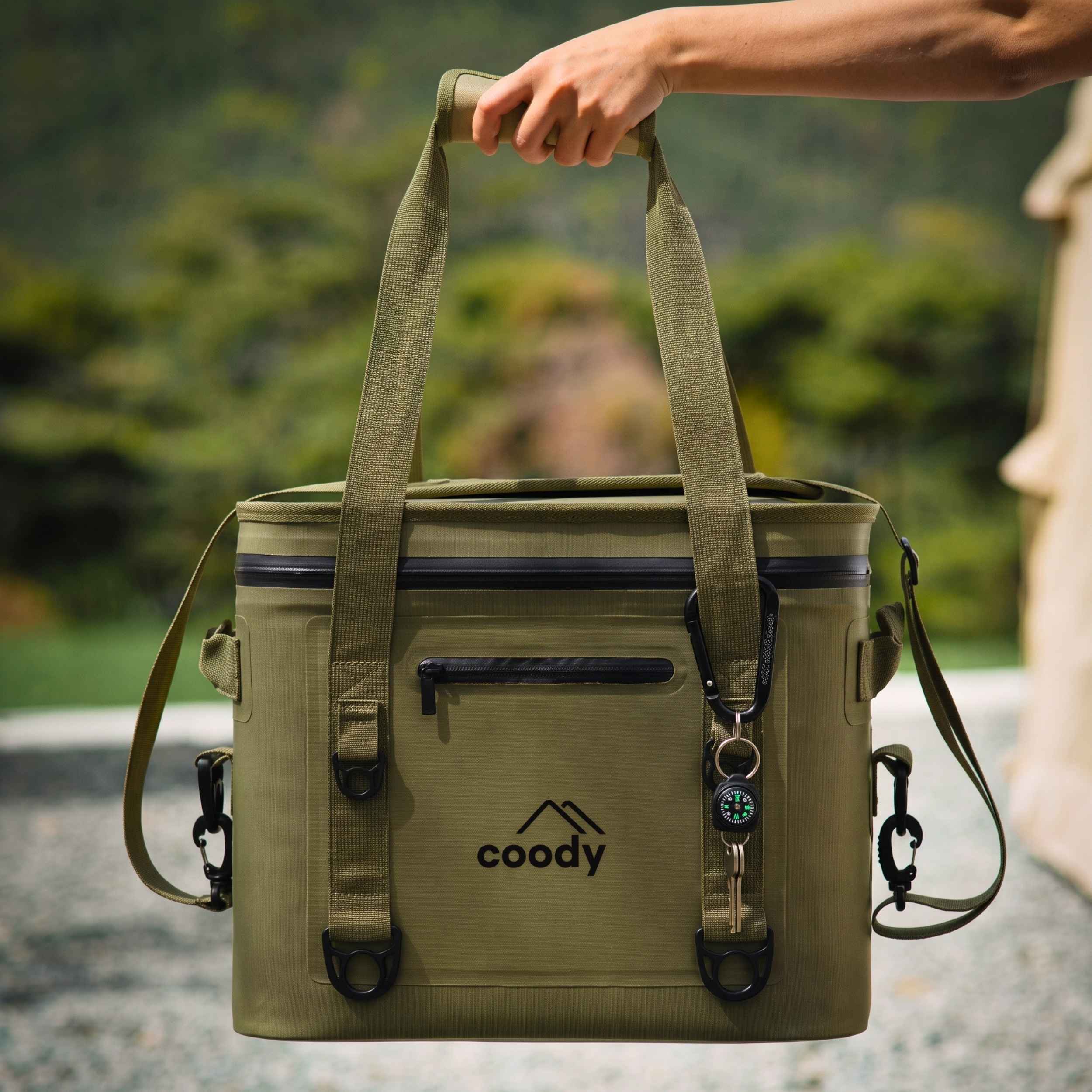 Coody Soft Cooler Bag 20L – Khaki