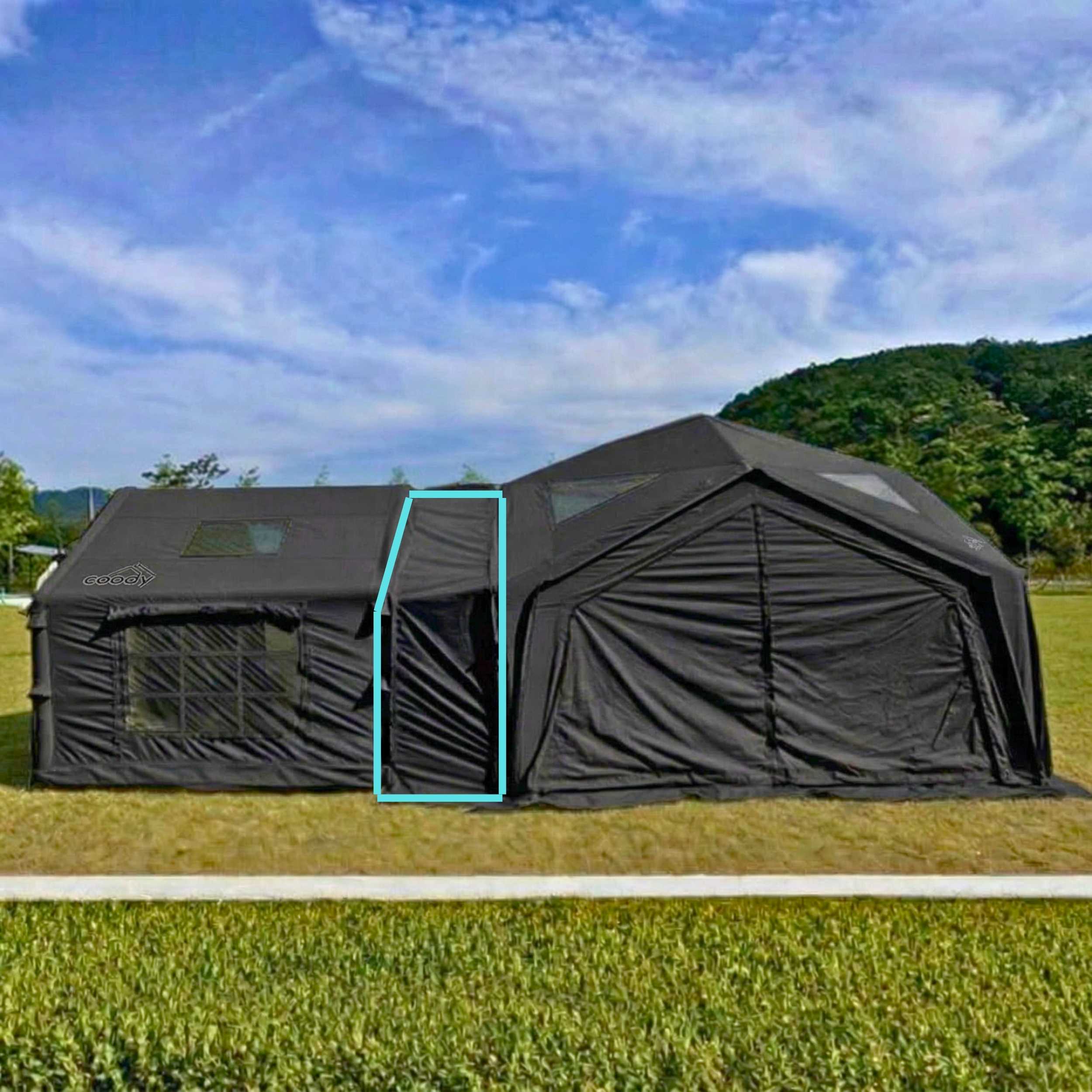- (Black) 3.6+3.2 Connector Tent Coody black / coat tent Bonding 【新品】Liten for Tent- 10.0 Hub, 13.6, 17.2, ジャケット・アウター