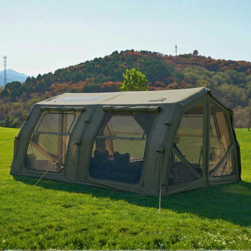 diana outdoor days tent Coody Familia AirTent 17.2 PRO Green Inflatable Tent (2-10 Person)
