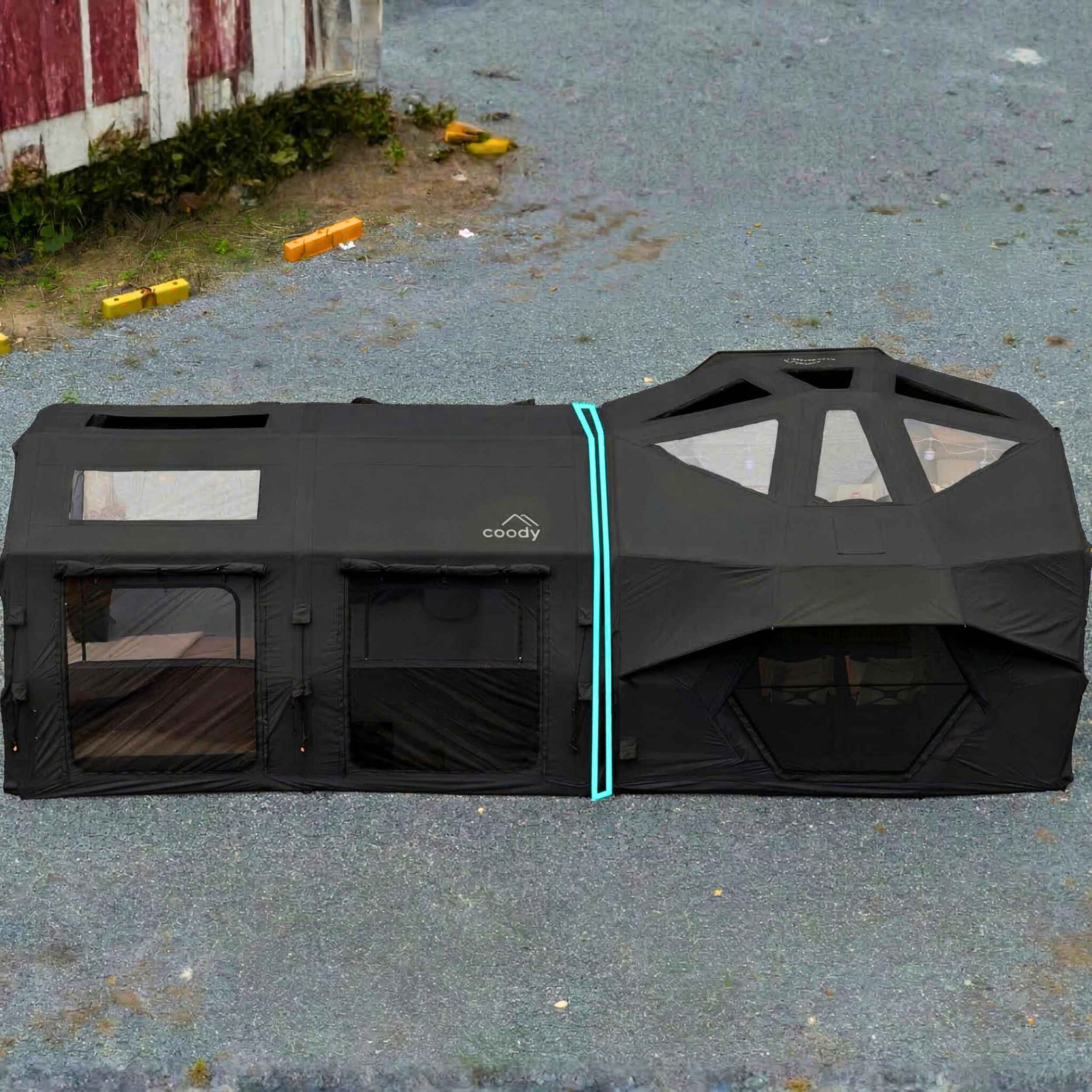 Coody Tent Connector 3.6 PRO+3.6 PRO (Black) – for 17.2 PRO, Hub PRO