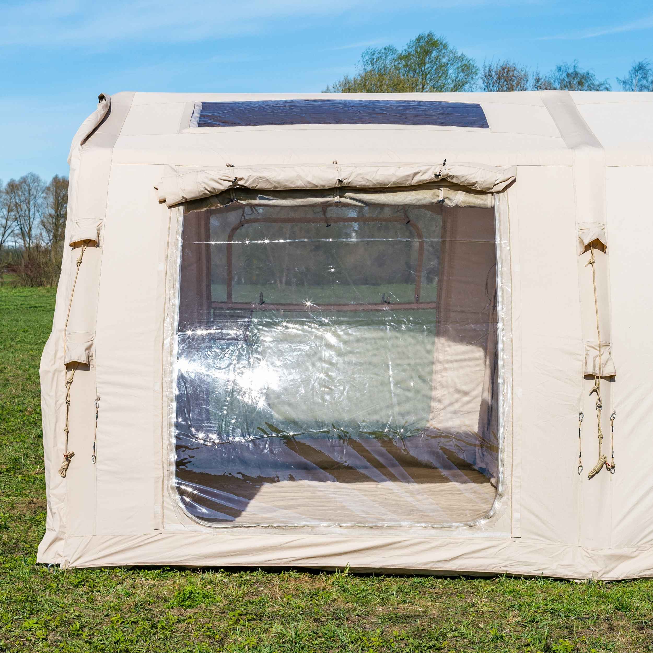 Coody Familia Pro AirTent 17.2 Beige Inflatable Tent for Camping (2-10 Person)