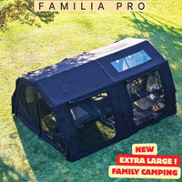 Coody Familia Pro AirTent 17.2 Black Inflatable Tent for Camping (2-10 Person)