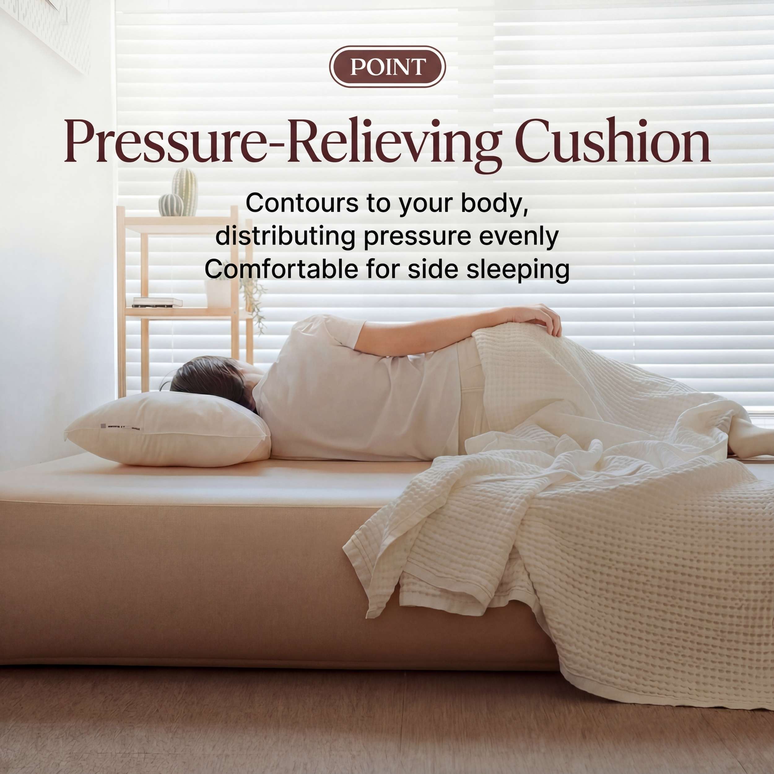 Coody Coreo Air Mattress Queen (150 × 200 × 35 cm) – Structured Air Bl