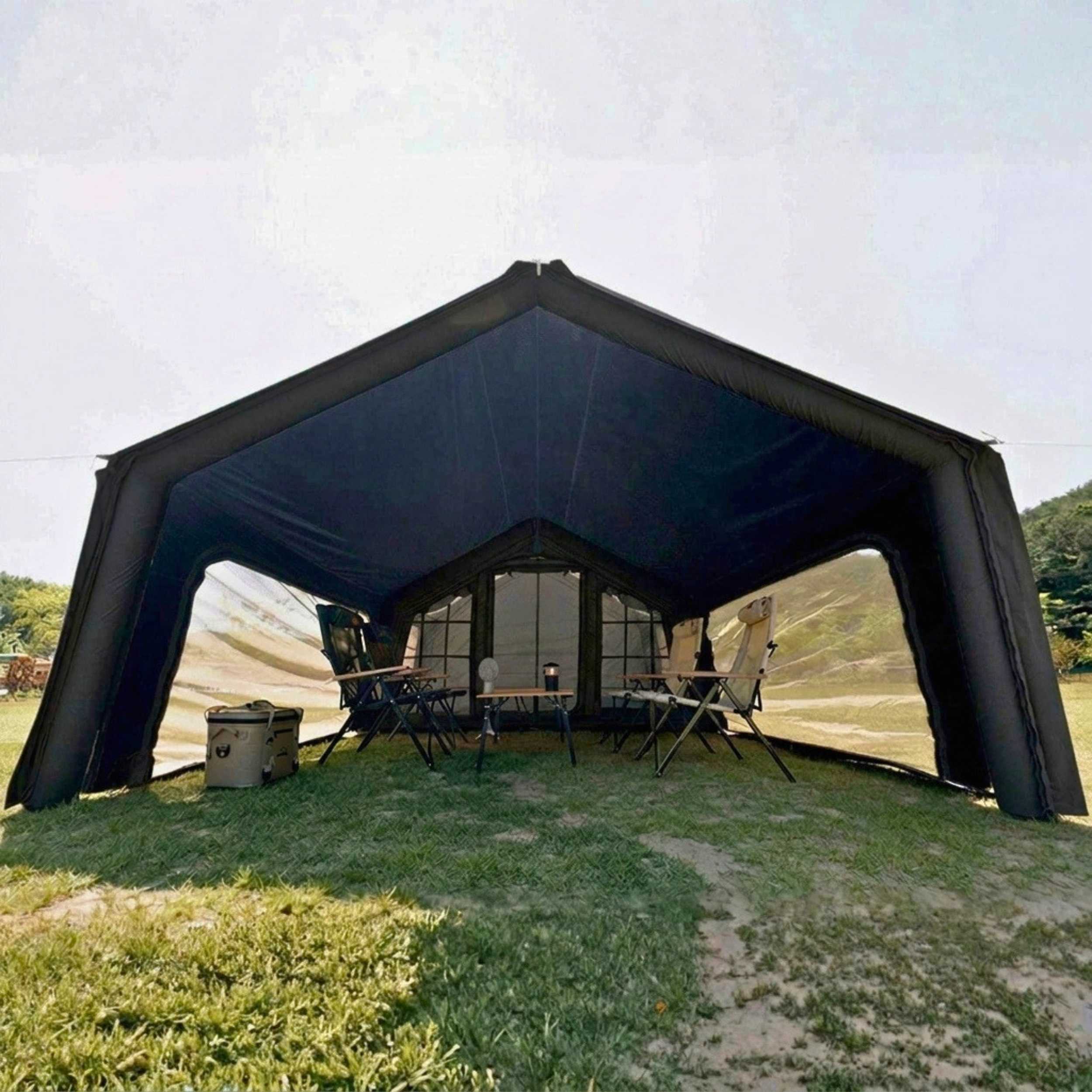 Coody AirTarp Inflatable Canopy Extension for 8.0 AirTents – Black
