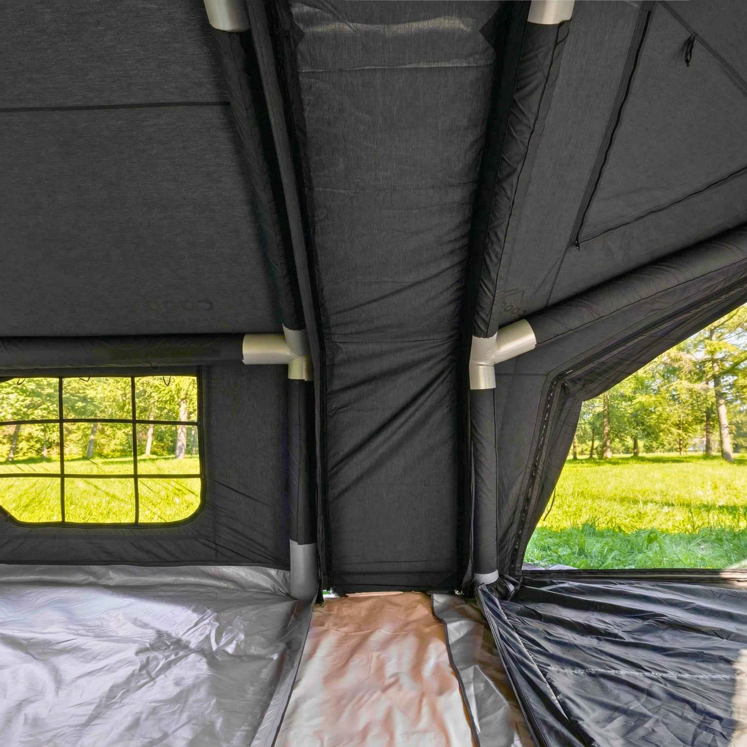 Coody Tent Connector 3.6+3.6 (Black) – for 17.2, 13.6, Hub, 10.0