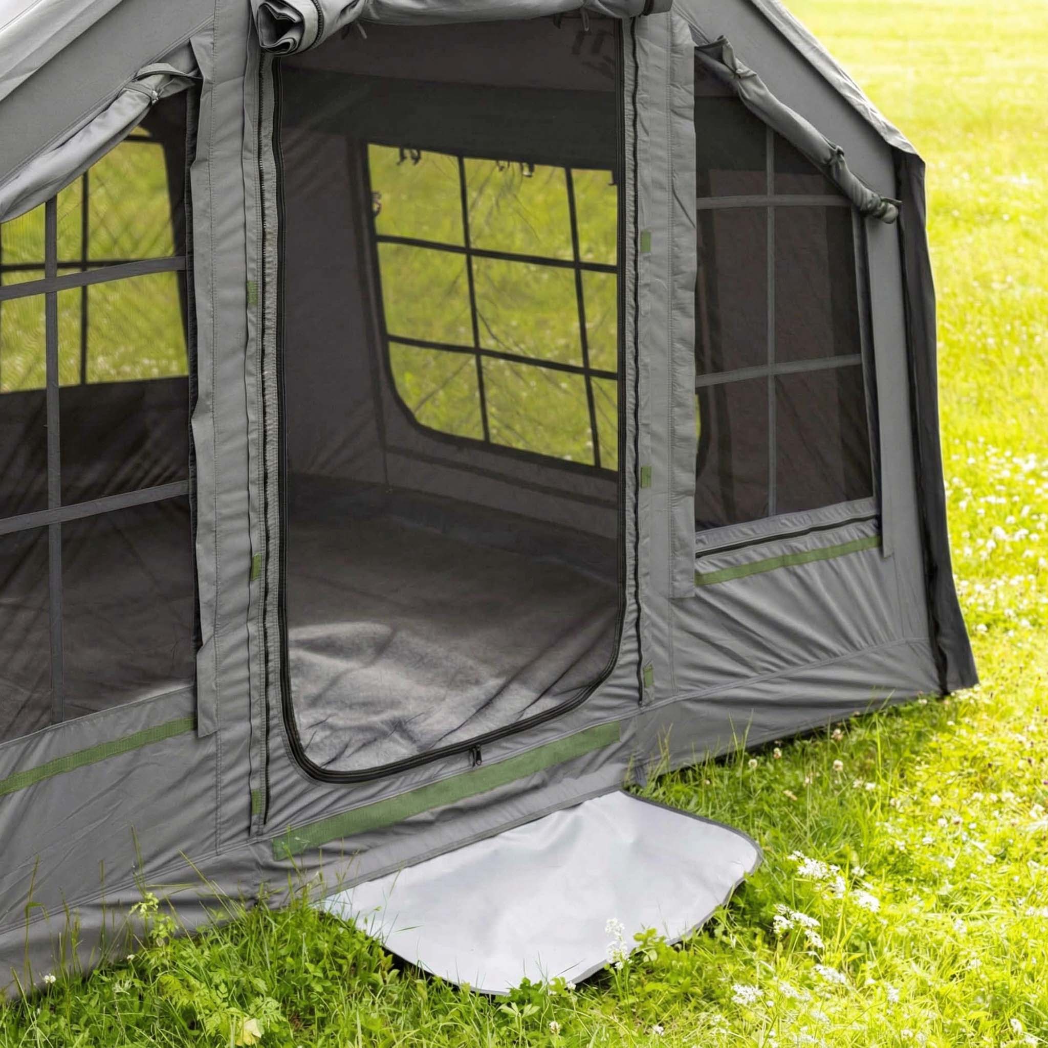 Coody 8.0 Air Tent Gray - Inflatable Tent House for Camping (1-4 Perso
