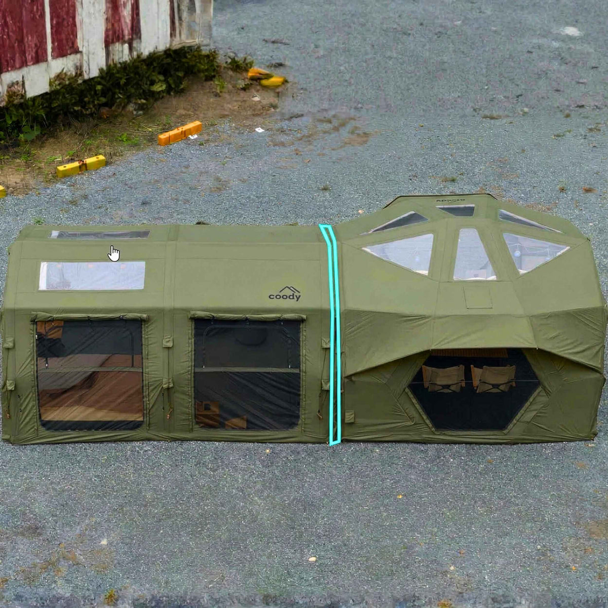 Tent Connectors for Coody Inflatable Tents | Modular Setup