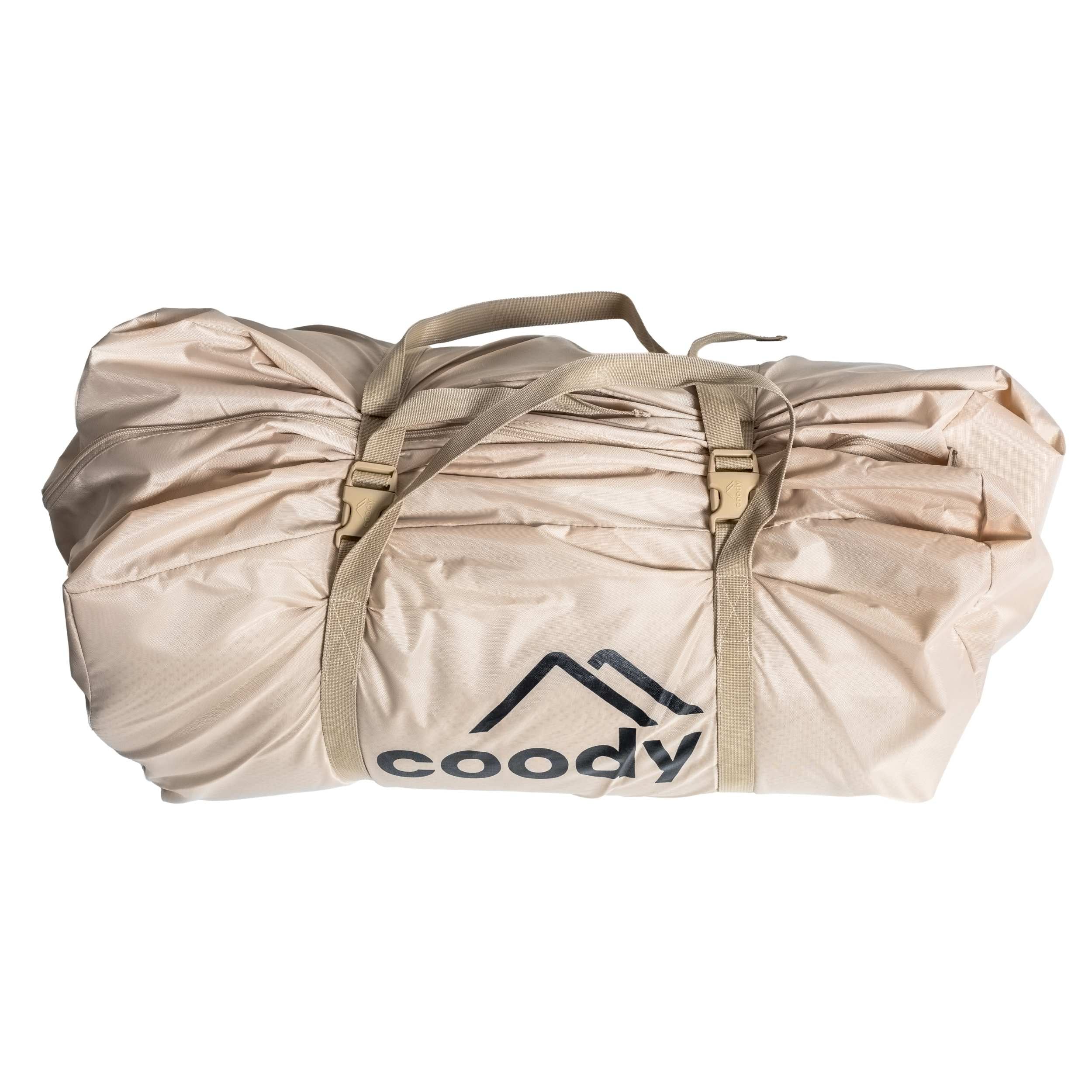 Tienda de campaña Coody 8.0 Air Beige (1-4 personas) + Alfombra para Coody 8.0